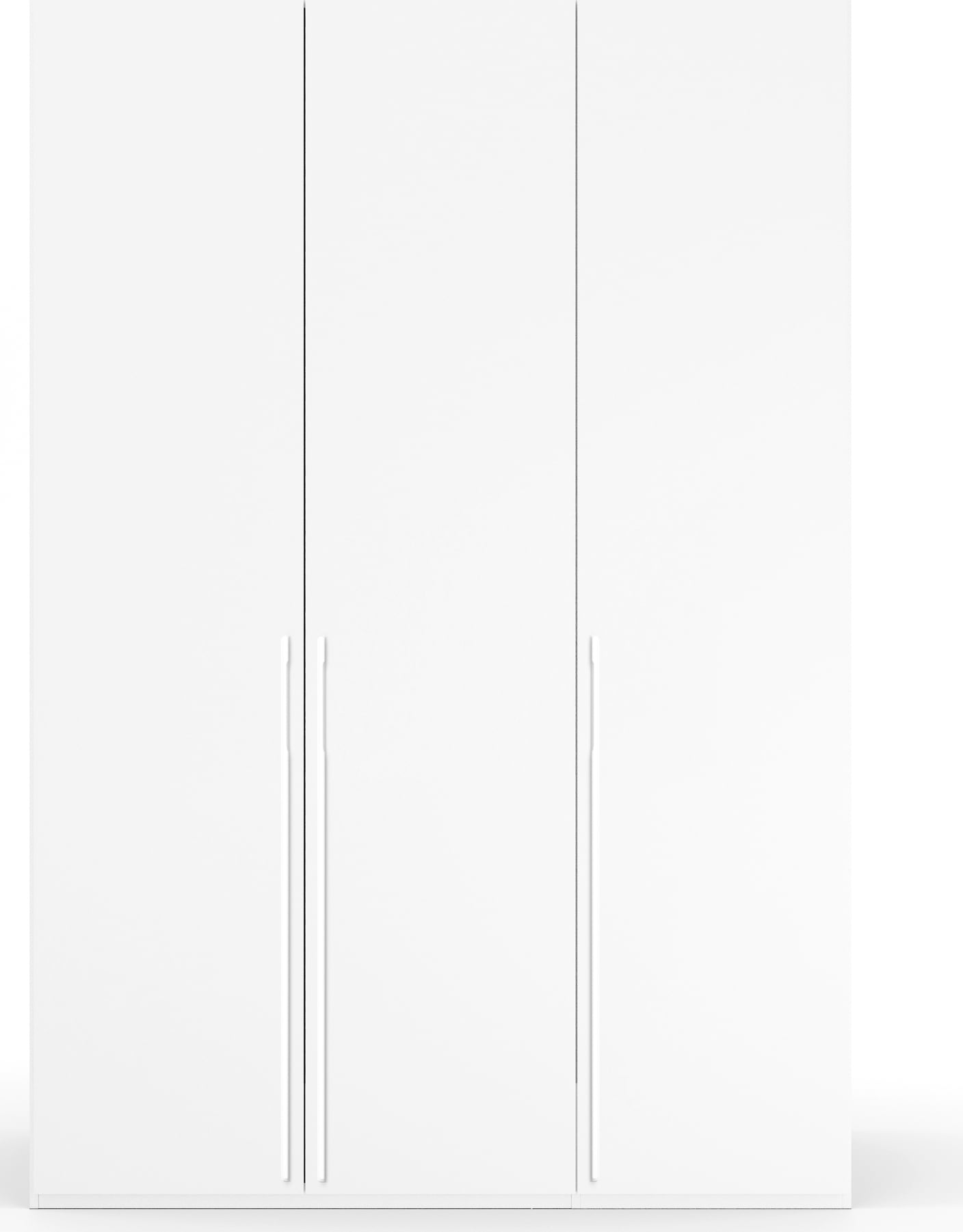 rauch Drehtürenschrank »Kleiderschrank Schrank Garderobe Wäscheschrank SKAT PURE« Breiten 151/201/251/301, Höhen 223/235 cm, inkl. SOFT-CLOSE-FUNKTION,  elegante Griffstangen und praktischer Innenausstattung MADE IN GERMANY