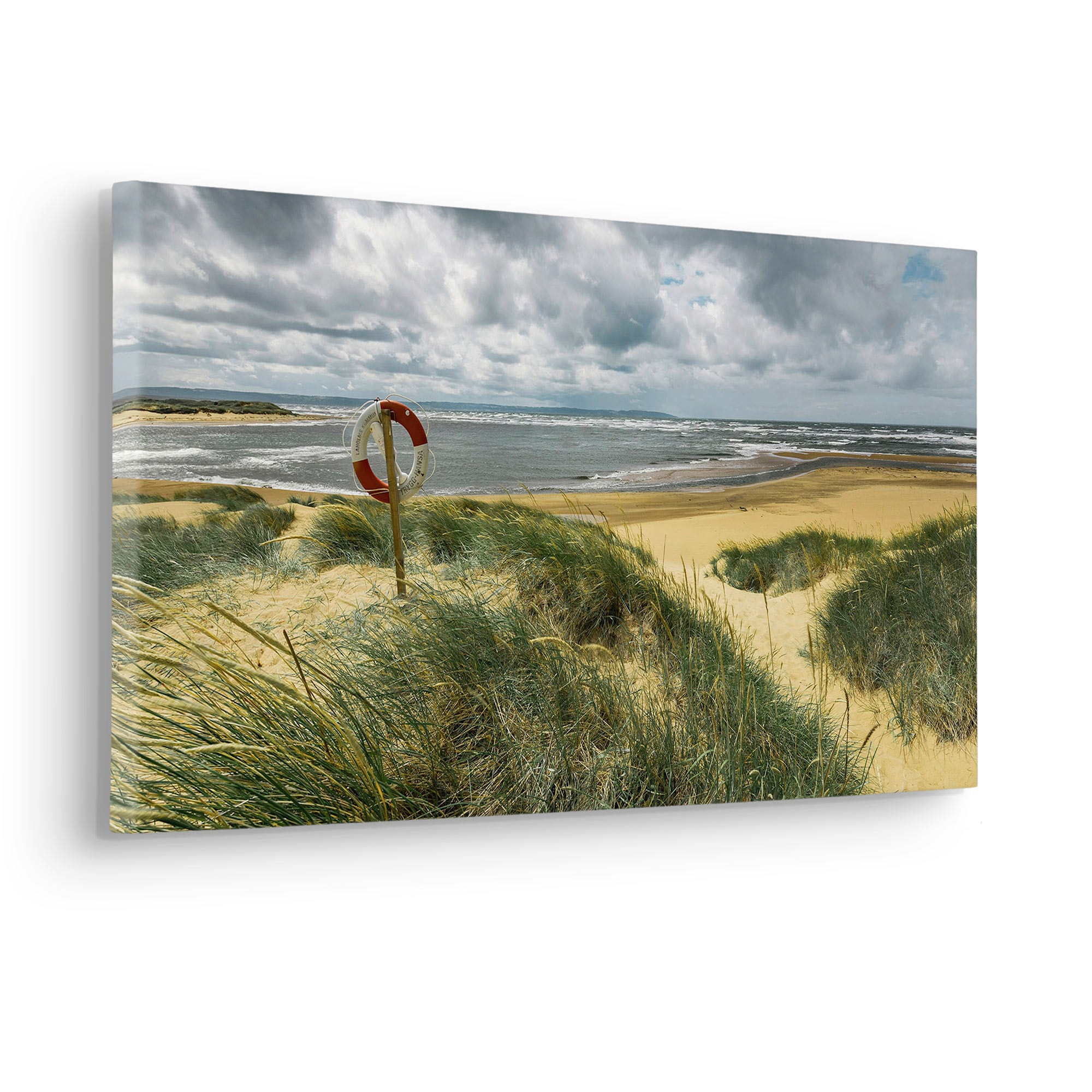 Komar Leinwandbild »Stormy Days - Größe 60 x 30 cm«, Baum-Blätter-Natur-Berge-Blumen-Foto-Jahreszeiten-Landschaft-Meer-Strand-Palmen, (Packung, 1 St.), Keilrahmenbild mi Echtholzrahmen