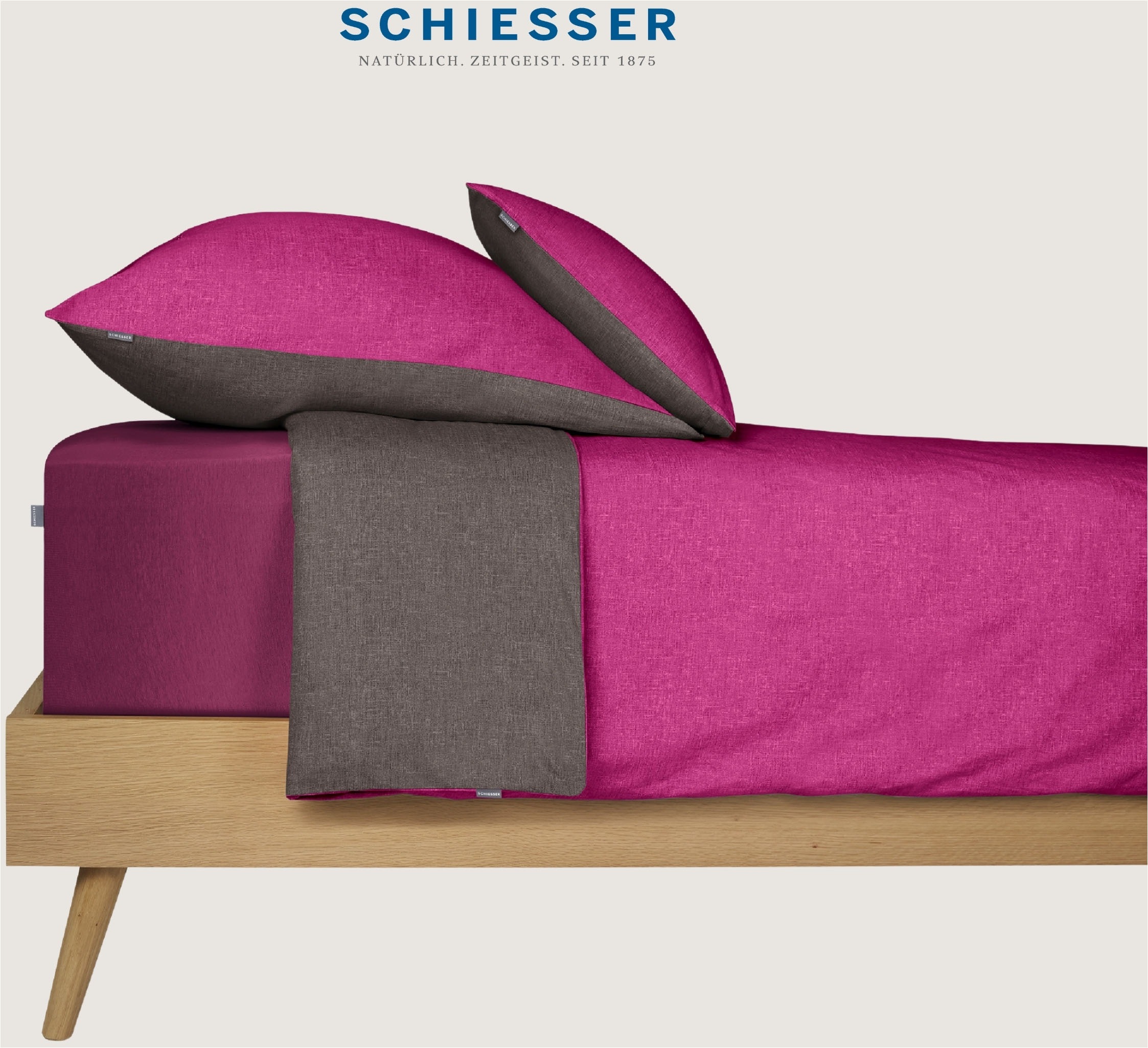 Schiesser Spannbettlaken »Flexi aus 95% Baumwolle und 5% Elastahan in Premi günstig online kaufen