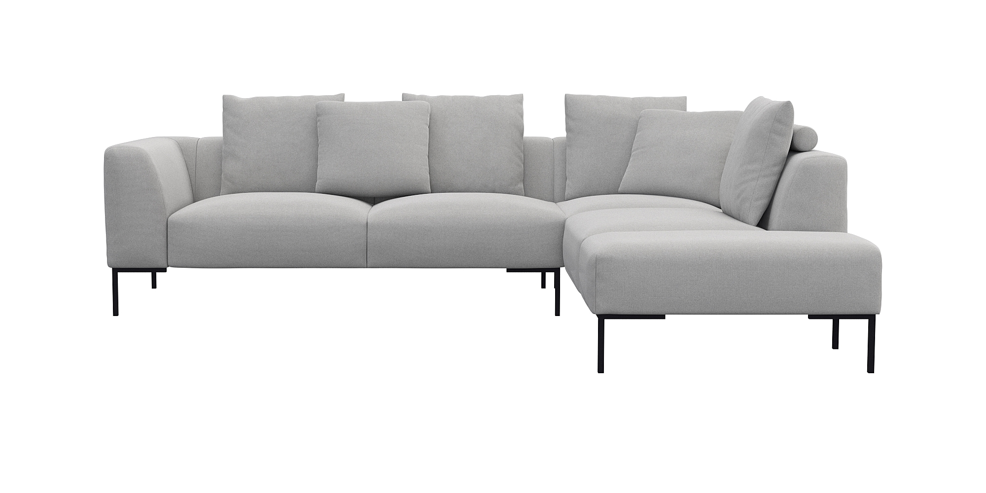 FLEXLUX Ecksofa "Sava Designsofa, bequem und komfortabel, L-Form", Taschenf günstig online kaufen