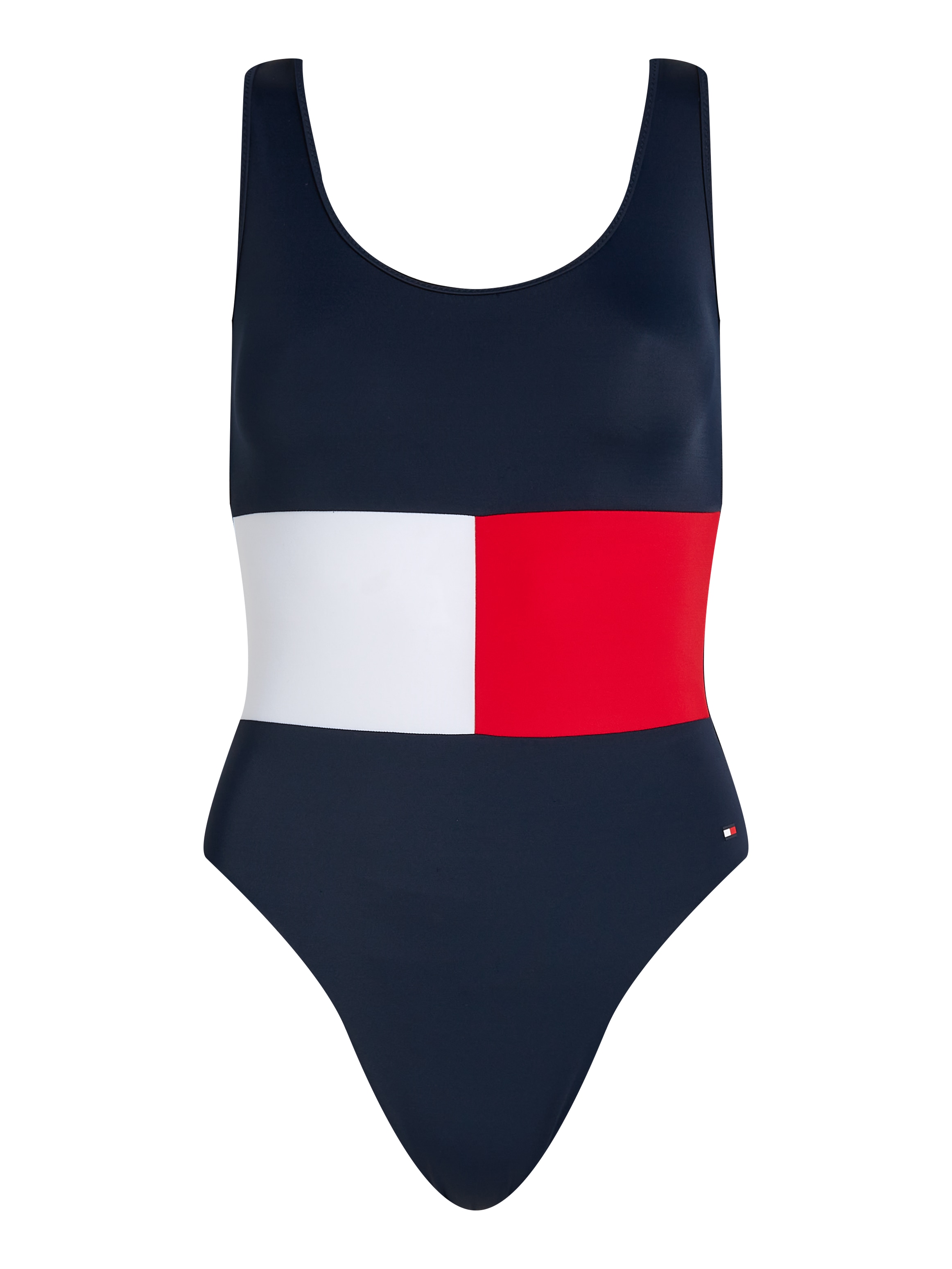 Tommy Hilfiger Swimwear Badeanzug »ONE PIECE (EXT SIZES)«, im Colorblock-Design