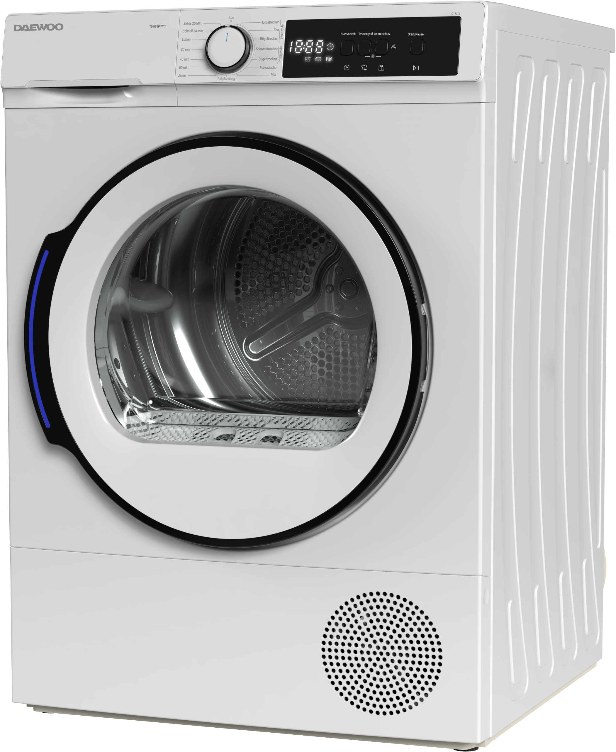 Daewoo Wärmepumpentrockner »TD-B9GP1WD0-DE«, 9 kg