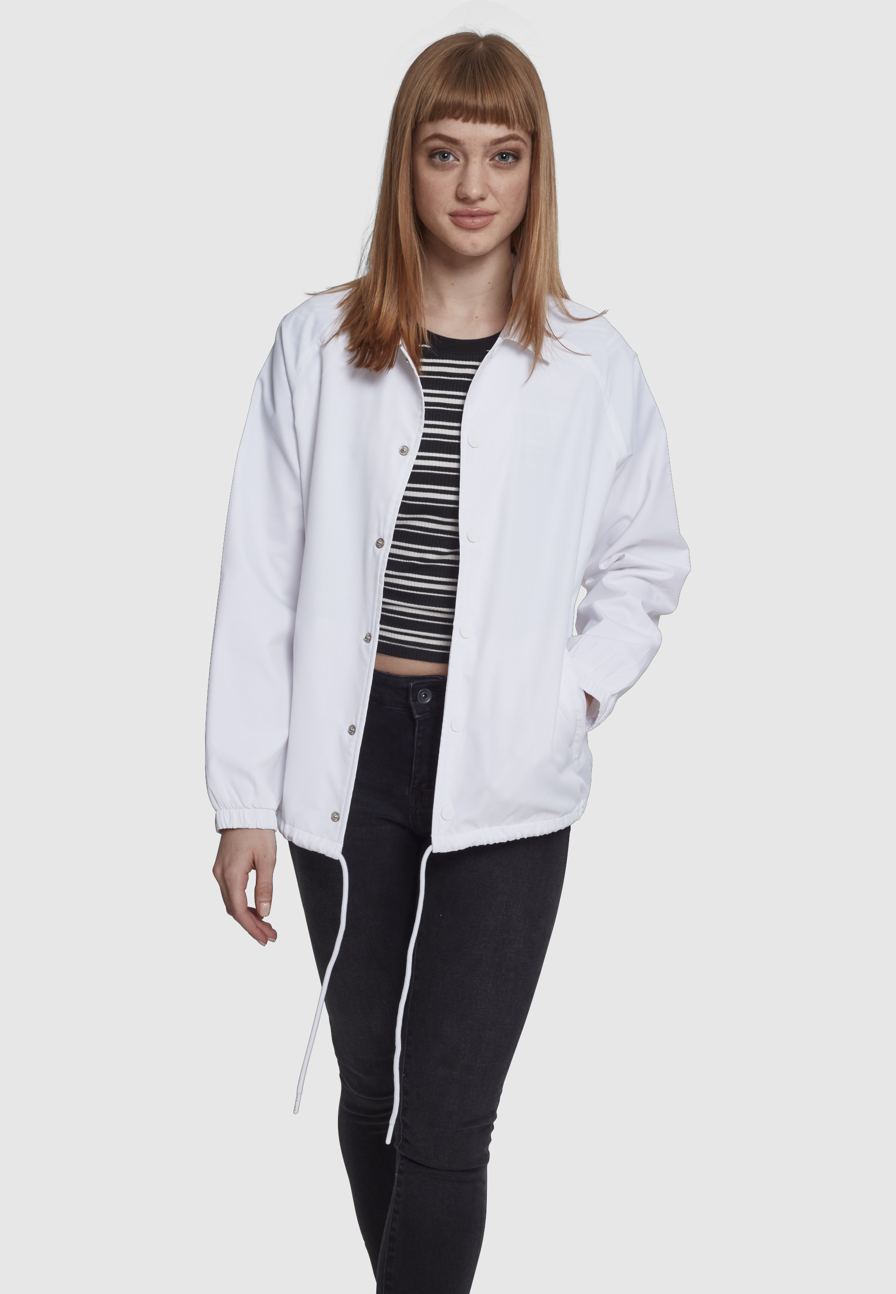 URBAN CLASSICS Funktionsmantel »Urban Classics Damen Ladies Coach Jacket«