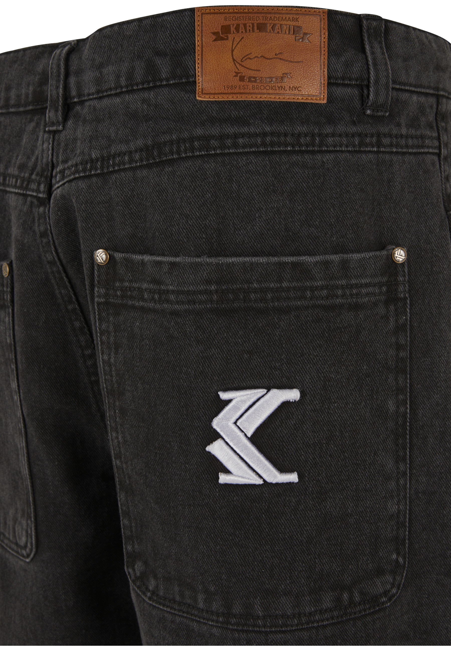 Karl Kani Jeansshorts »Karl Kani Herren KM232-027-2 KK OG Heavy Distressed Denim Shorts« 1 Stk.