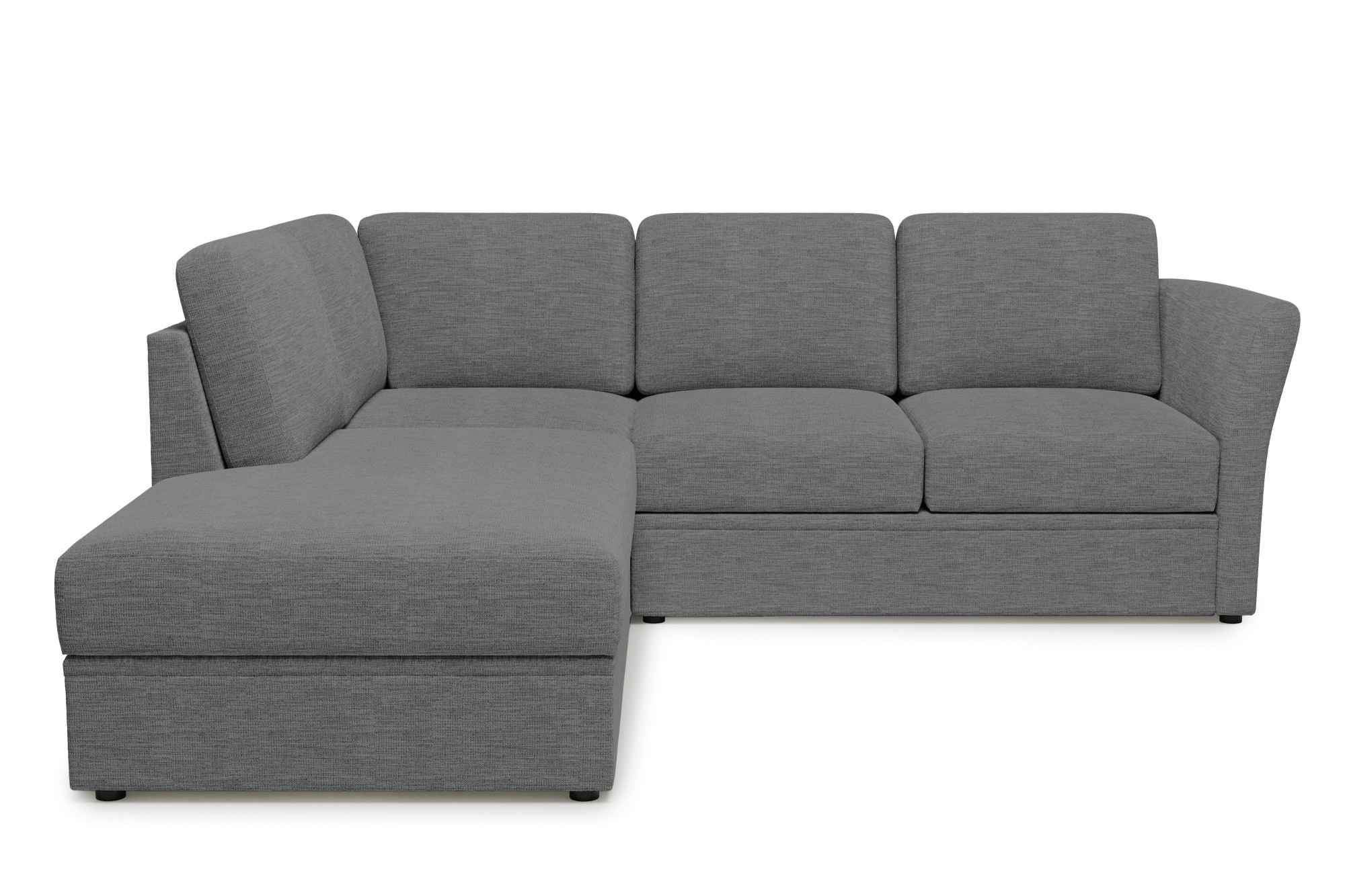 Home affaire Ecksofa »Lavars, L-Form, Schlafsofa«, mit Bettfunktion und Stauraum, in zwei verschiedenen Bezugsqualitäten