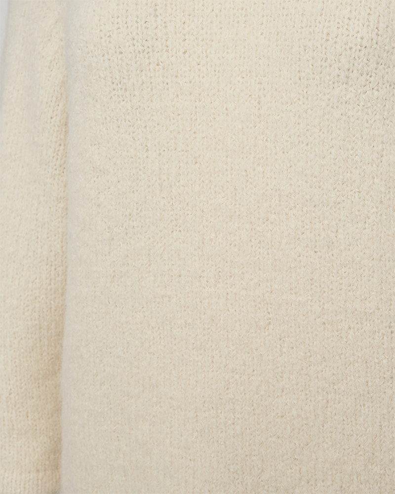 FREEQUENT Strickpullover »LULU« 3/4-Arm mit Wolle und Stretch