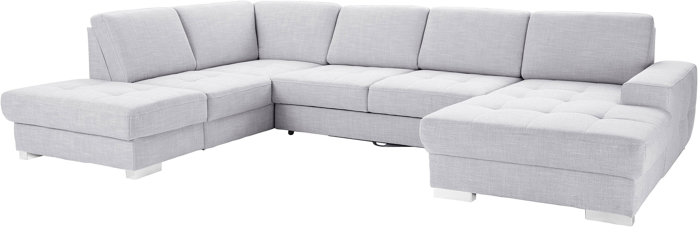 sit&more Wohnlandschaft »Santorini U-Form«, mit Federkern und Sitztiefenver günstig online kaufen