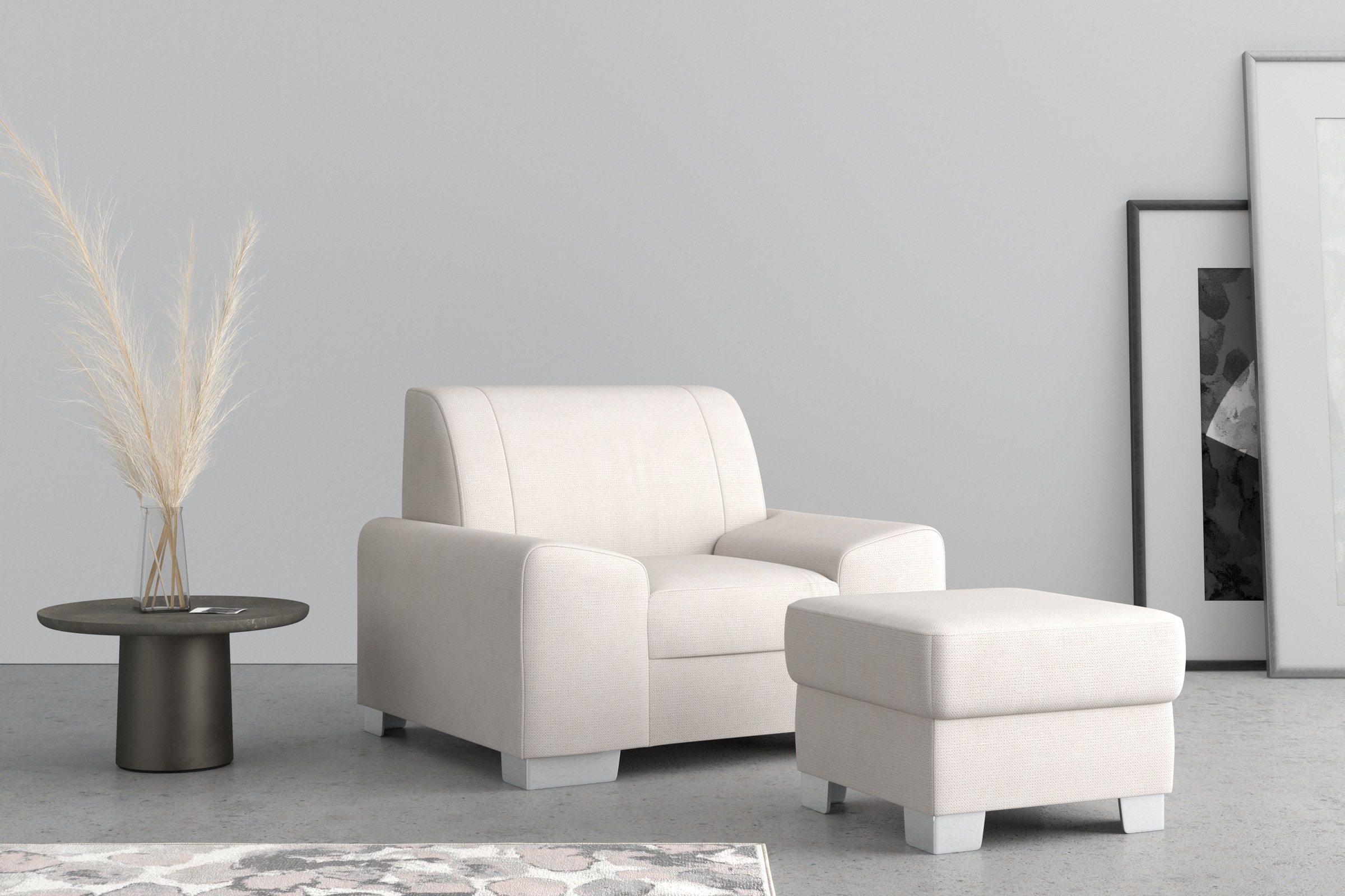 DOMO collection Sessel »Anzio«, wahlweise mit Federkern günstig online kaufen