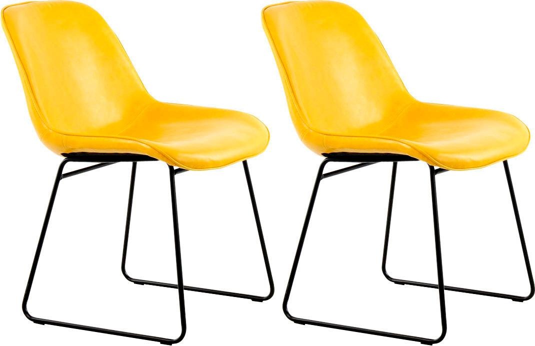 Kayoom Stuhl »Stuhl Cora 110 2er-Set, Esszimmerstuhl in robuster Aufmachung günstig online kaufen
