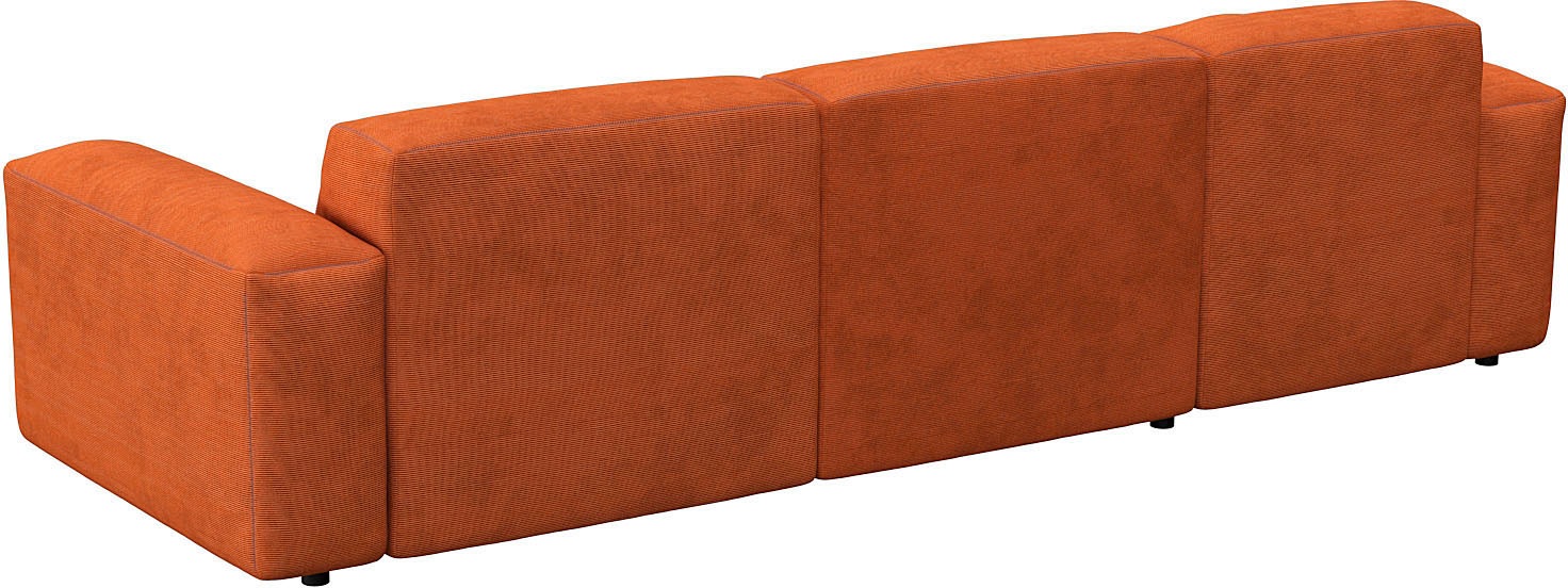 FLEXLUX Ecksofa »Lucera bequem und komfortabel durch hochwertigen Sitzaufbau, L.Form«, modern & anschmiegsam, Kaltschaum, Stahl-Wellenunterfederung