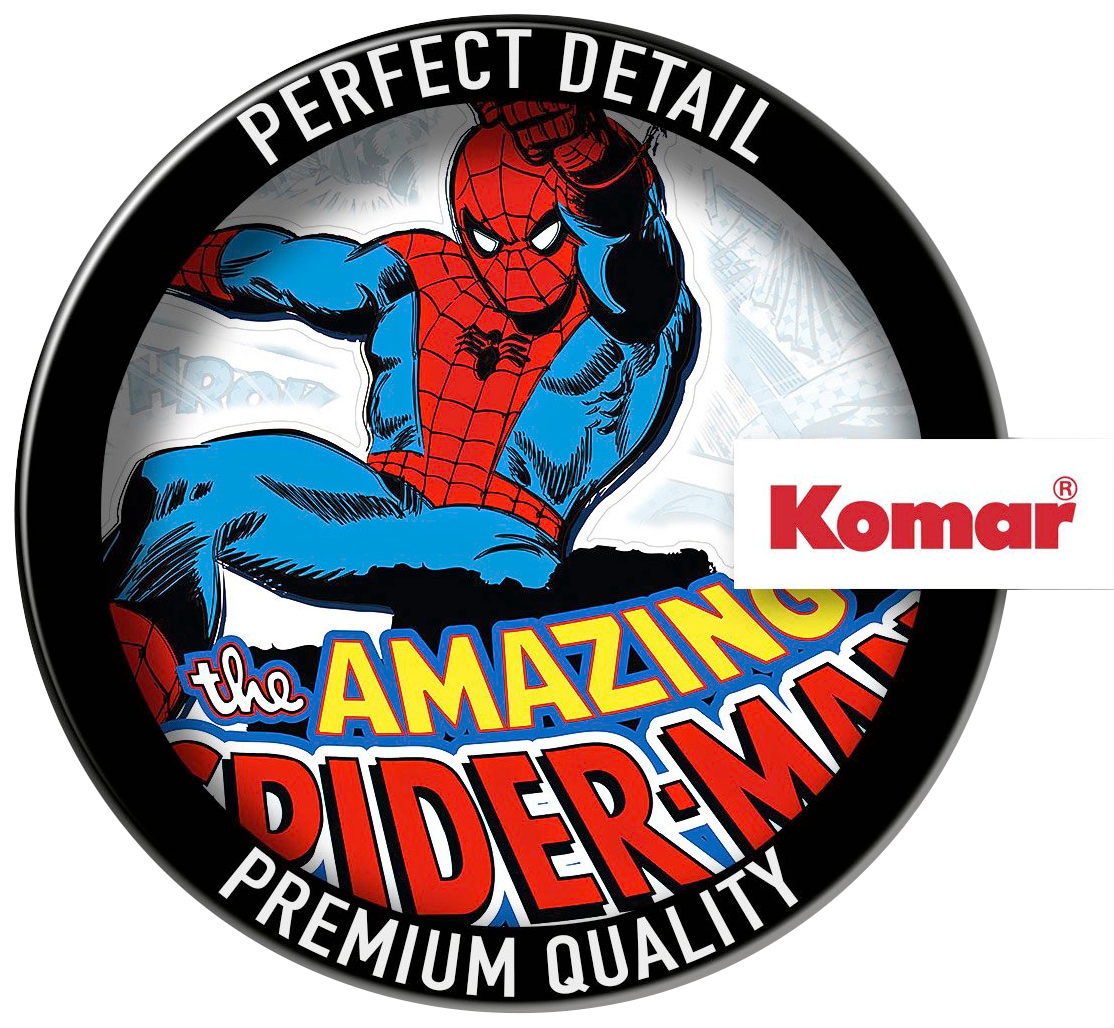 Komar Wandtattoo »Spider-Man Comic Classic - Größe 50 x 70 cm«, (1 St.), selbstklebend, Wandsticker, Kinderzimmer