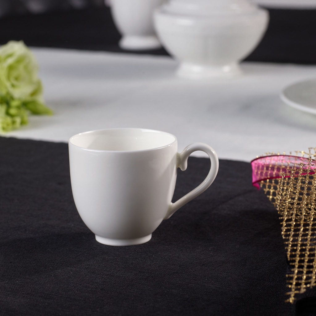 Villeroy & Boch Espressotasse »Espressotassen White Pearl 70 ml 6er Set wei günstig online kaufen