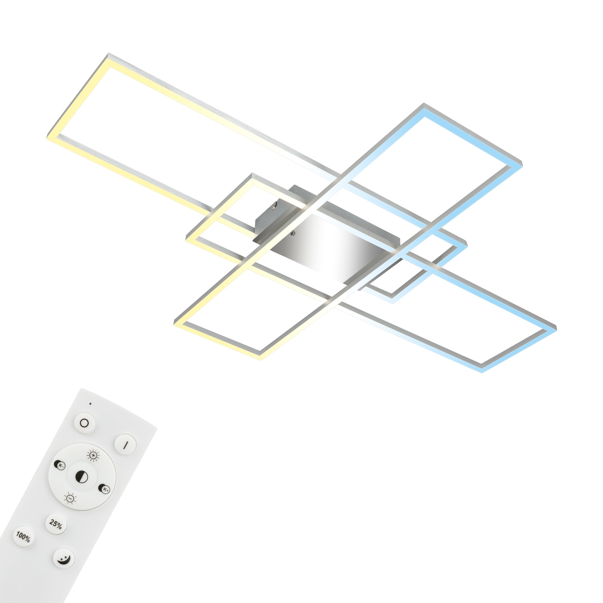 Briloner Leuchten LED Deckenleuchte »Roami«, LED fest integriert, mit Fernb günstig online kaufen