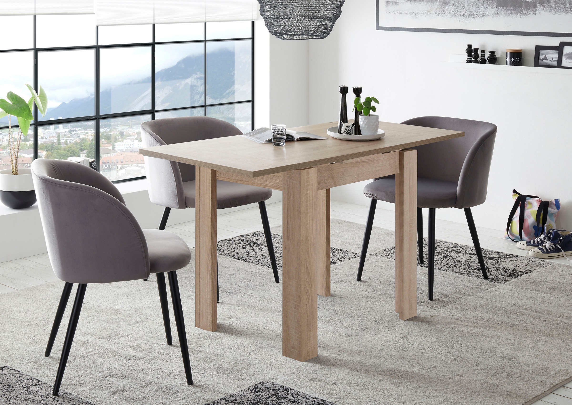 Mäusbacher Esstisch »Monti«, BESTSELLER!, Tisch, Küchentisch, Auszugstisch ausziehbar auf 136 cm