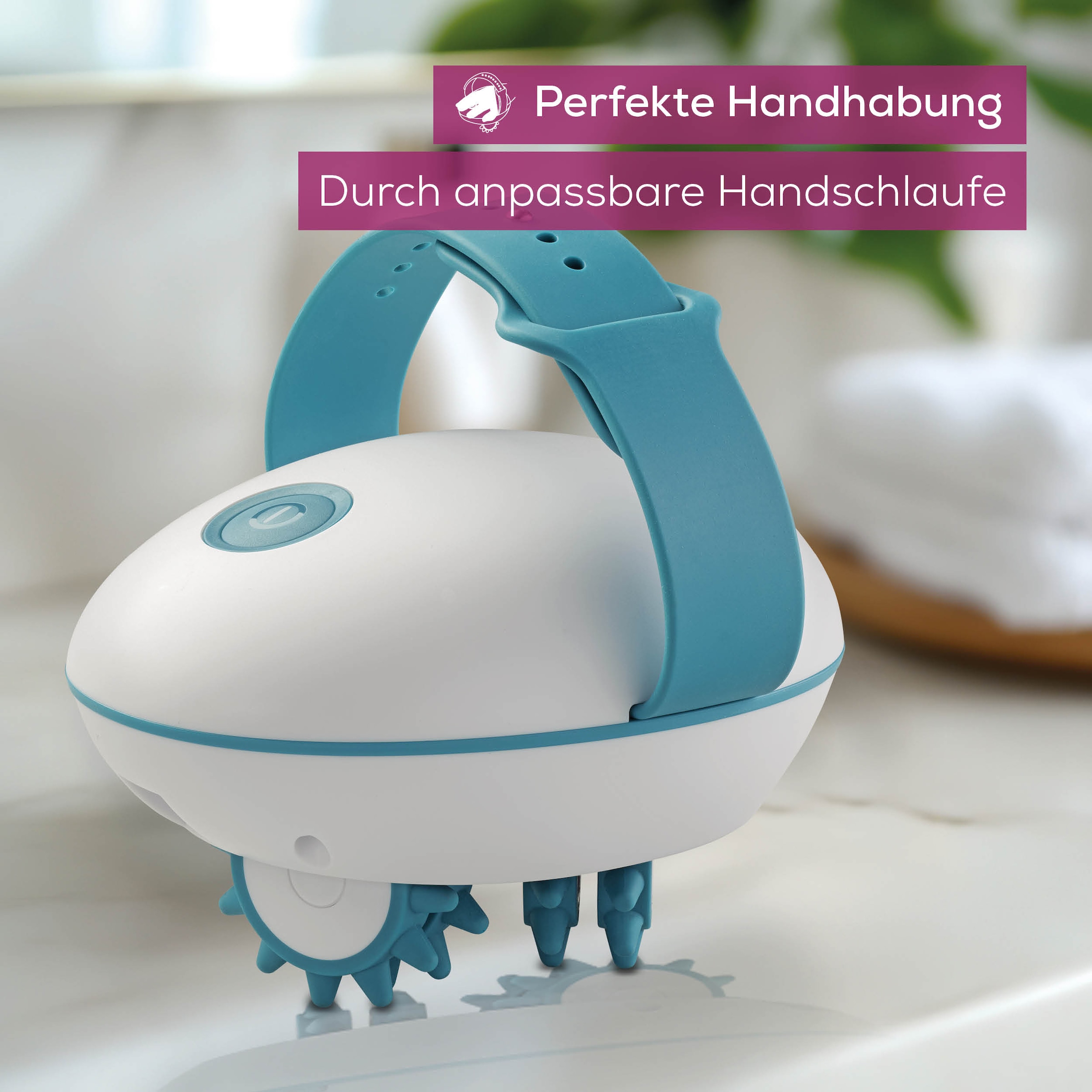 BEURER Massagegerät »CM 51 Cellulite Massagegerät für straffere Haut, 2 Intensitätsstufen«, Effektive Bindegewebsmassage, verstellbarer Handgriff