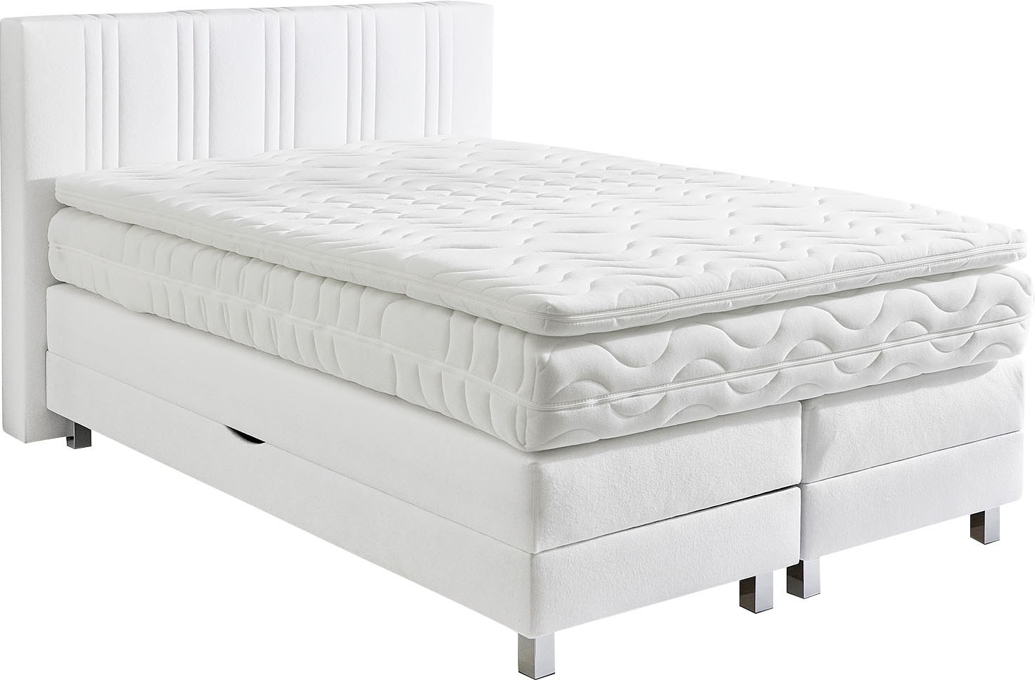 Westfalia Schlafkomfort Boxspringbett wahlweise mit Bettkasten und Topper günstig online kaufen