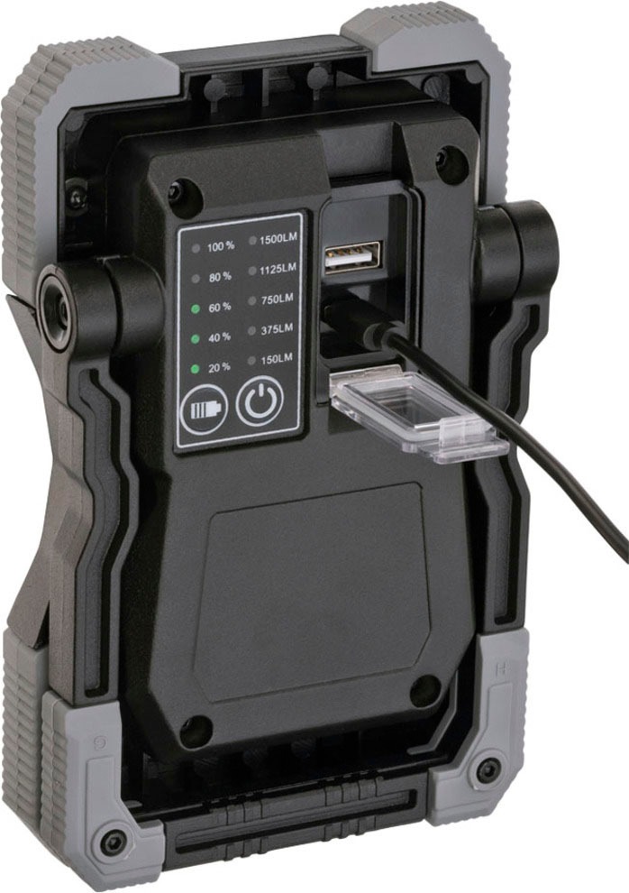 Brennenstuhl LED Arbeitsleuchte »RUFUS«, mit Powerbank-Funktion, inkl. Ladekabel