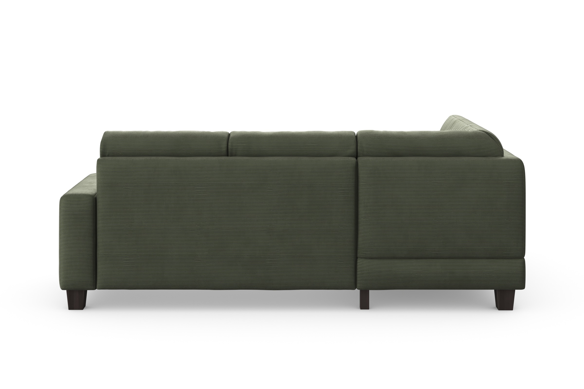 Home affaire Ecksofa »Summer L-Form«, mit Ottomane, mit oder ohne Bettfunktion und Bettkasten, Cord-Bezug