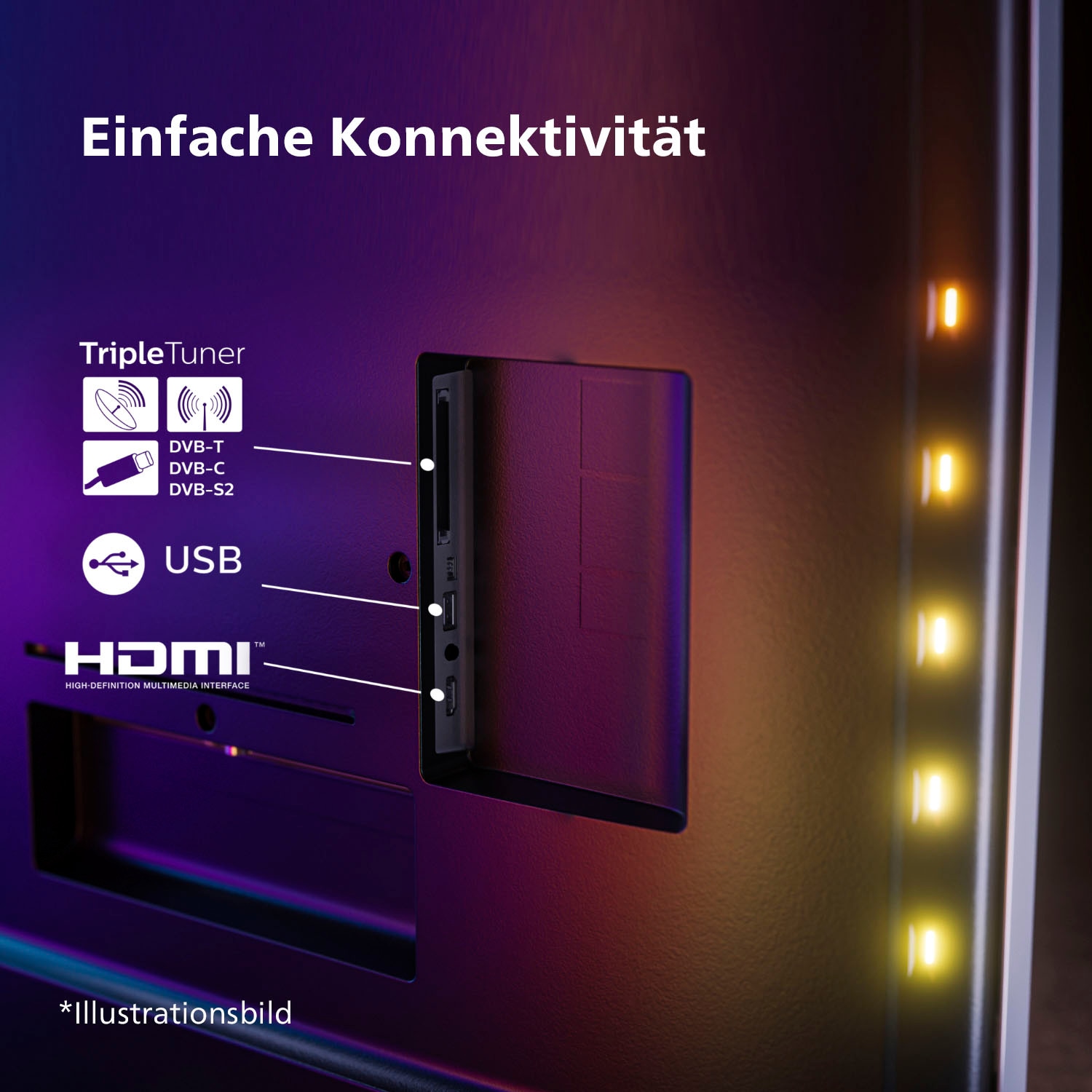 Philips LED-Fernseher »50PUS8909/12«, 4K Ultra HD, Smart-TV