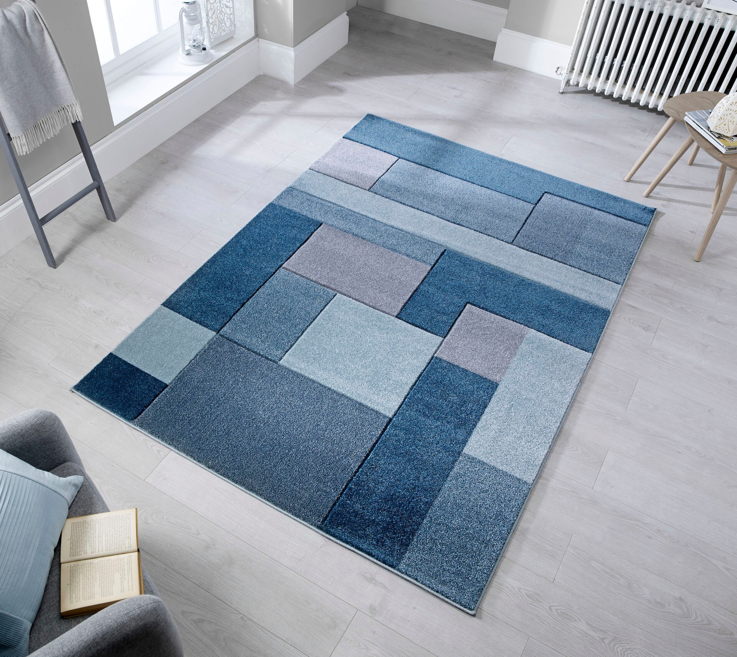 FLAIR RUGS Teppich »Cosmos«, rechteckig, 12 mm Höhe, Patchwork Design, mehr günstig online kaufen