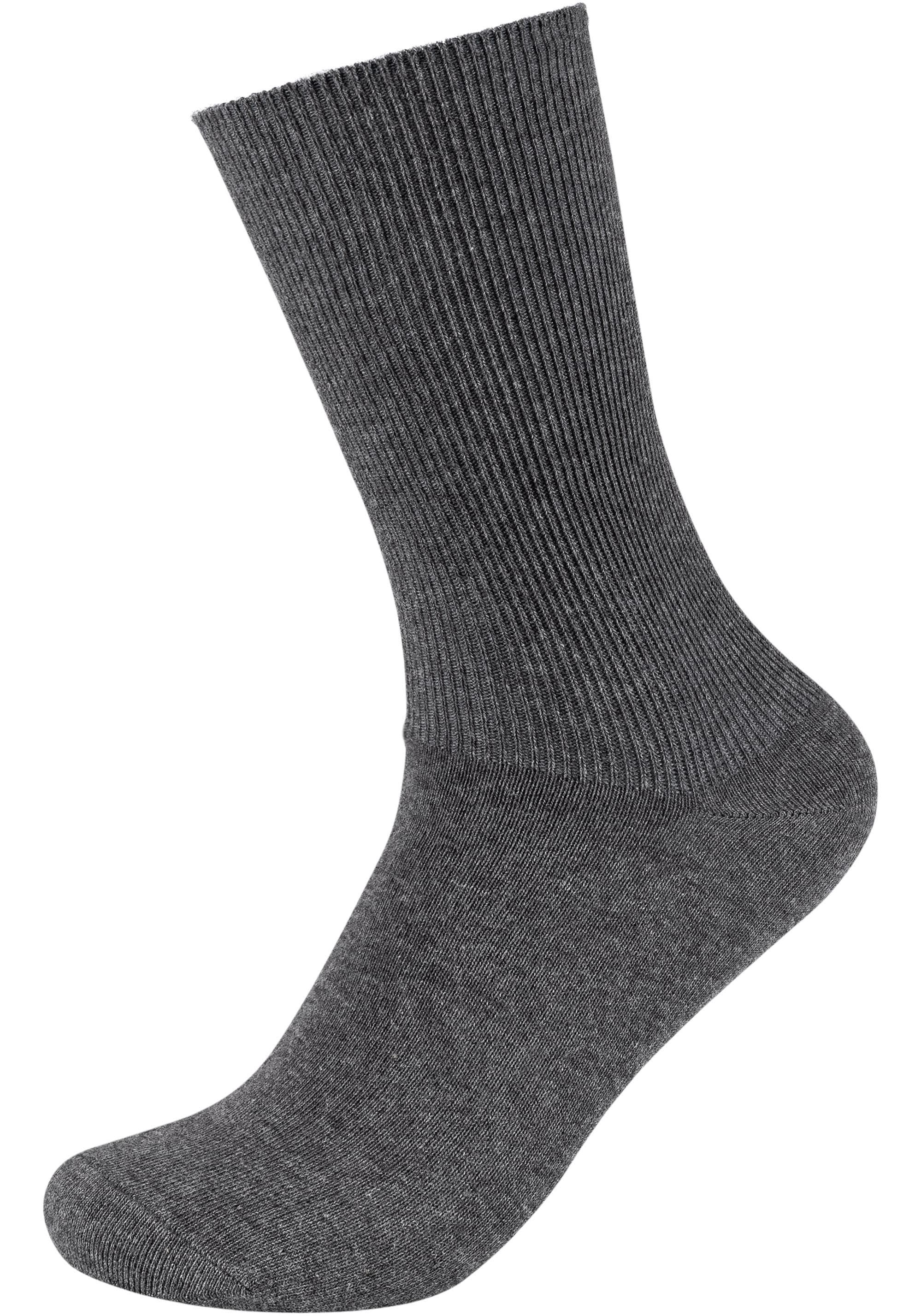 Camano Diabetikersocken, (4er Pack), Superweiche Bündchen, Venenfreundliche Socken