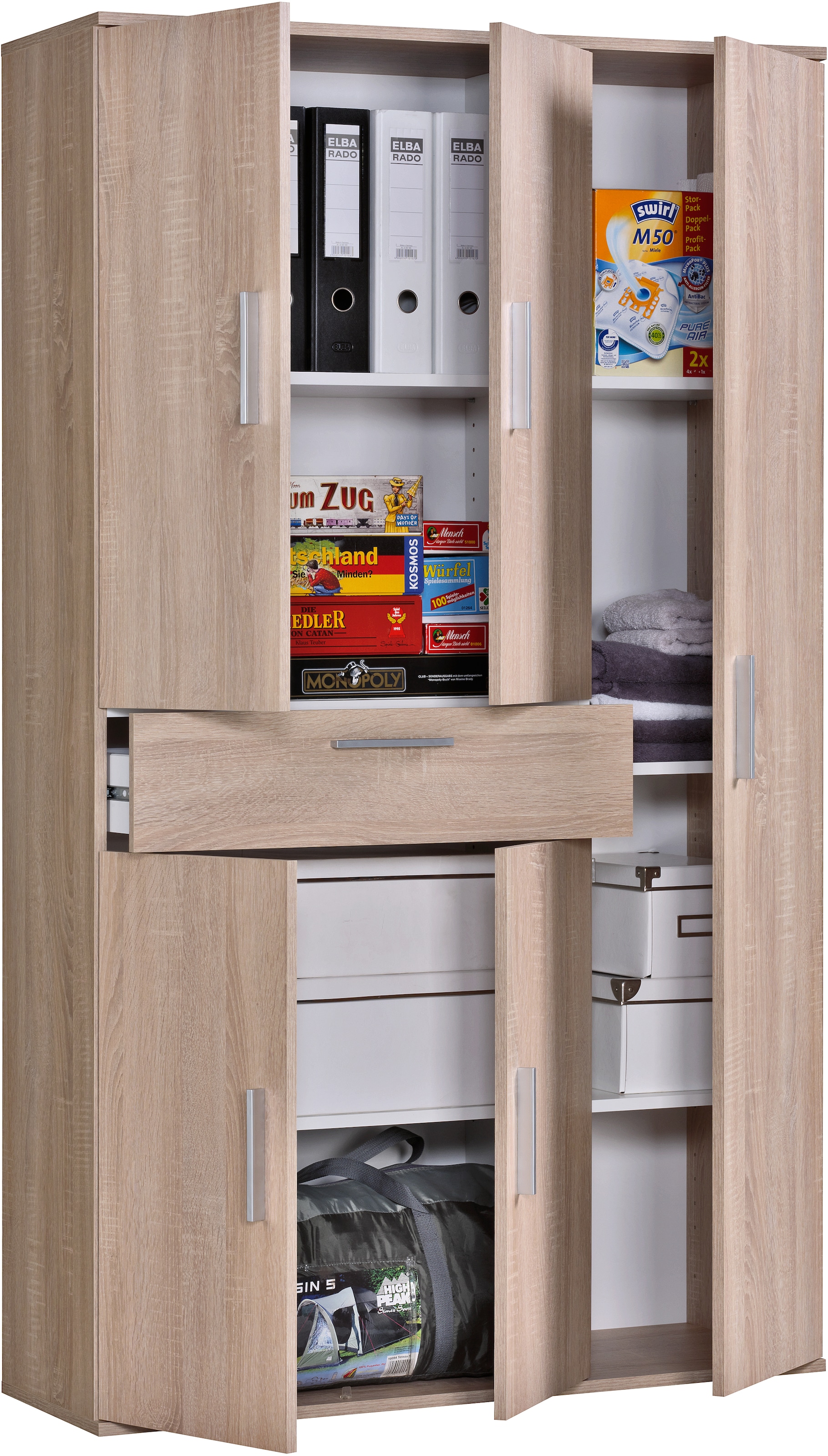 Procontour Mehrzweckschrank »Clara BESTSELLER!«, (OTTOs Choice), Höhe 167cm, mit variabel verstellbaren Einlegeböden