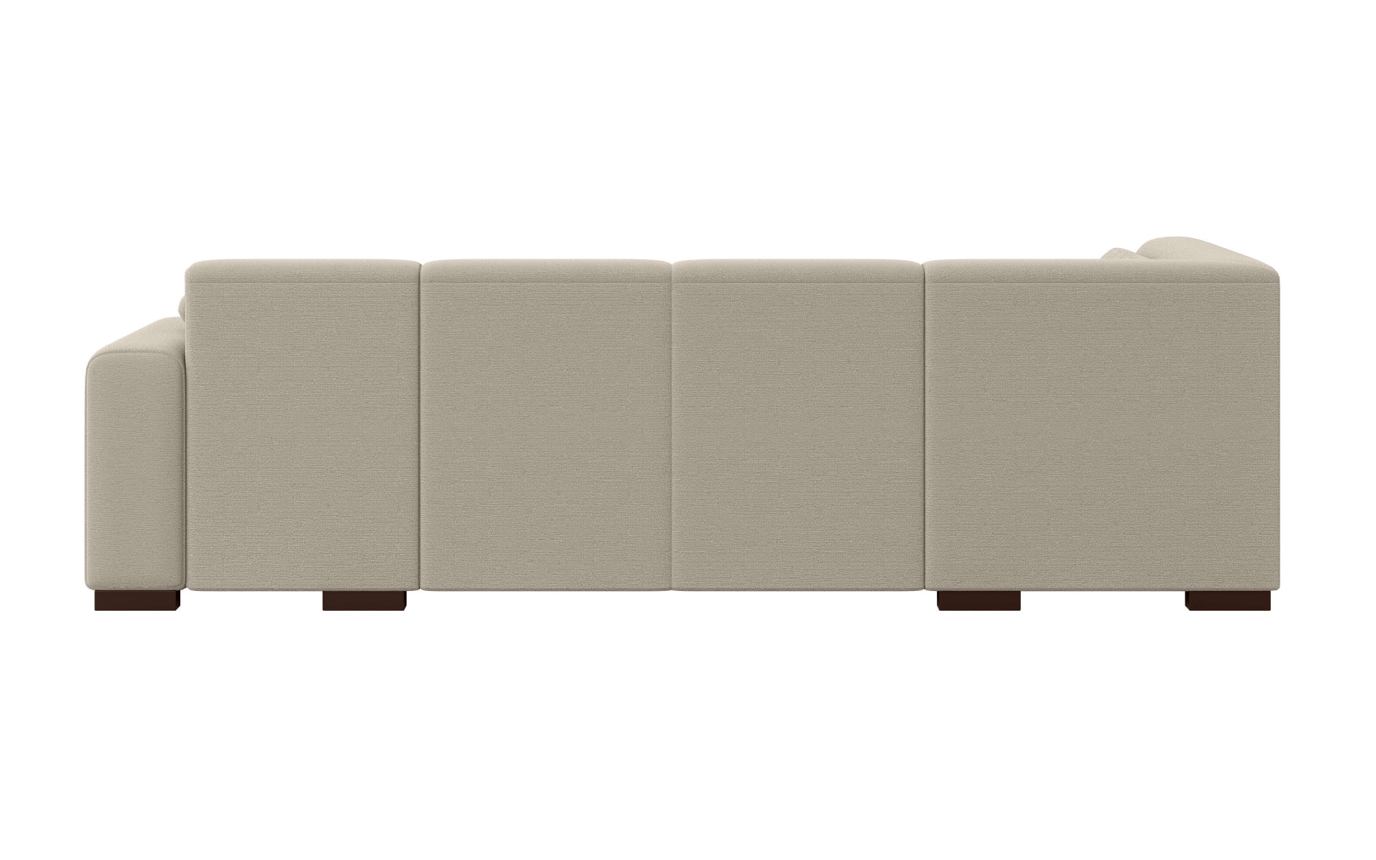 Home affaire Wohnlandschaft »BORNHOLM U-Form mit Recamiere rechts/links, B/T/H: 300/162/85 cm«, U-Form mit Wellenunterfederung, Recamiere rechts oder links bestellbar