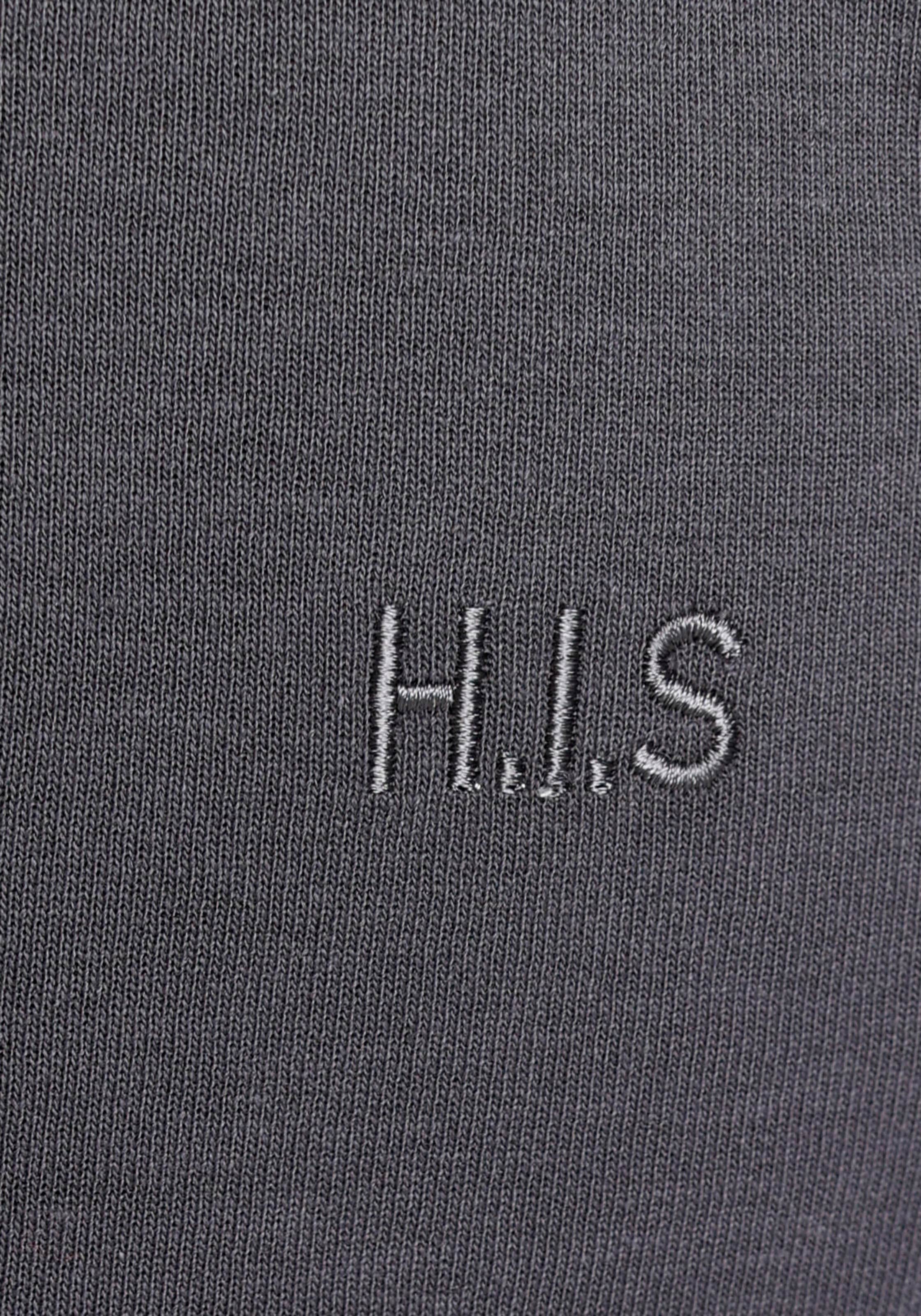 H.I.S Sweathose, Schlupfhose mit kleinem Aufschlag am Saum, Loungewear