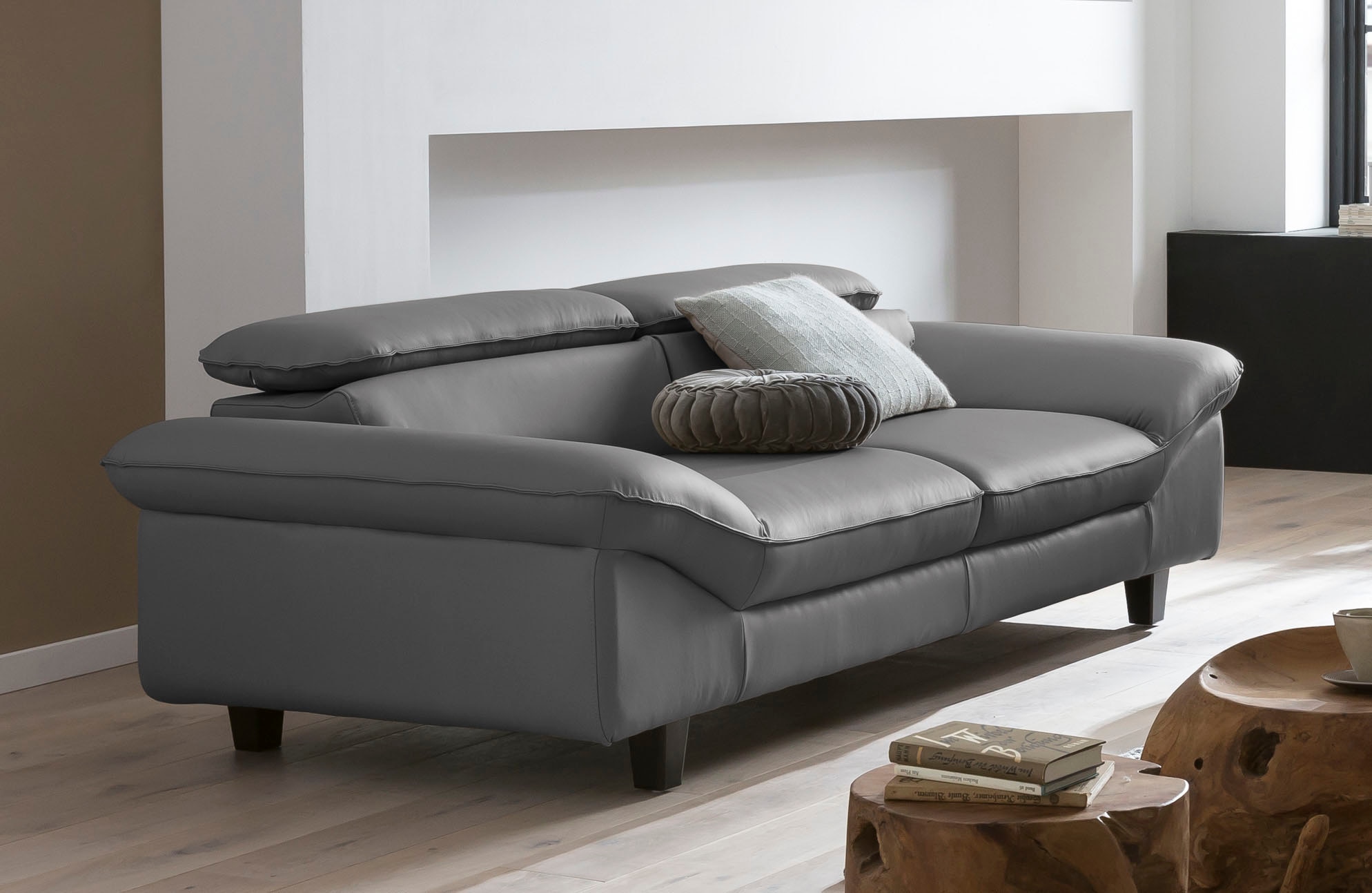 Home affaire 2-Sitzer »Pilot«, Big-Sofa mit Kopfteilverstellung günstig online kaufen