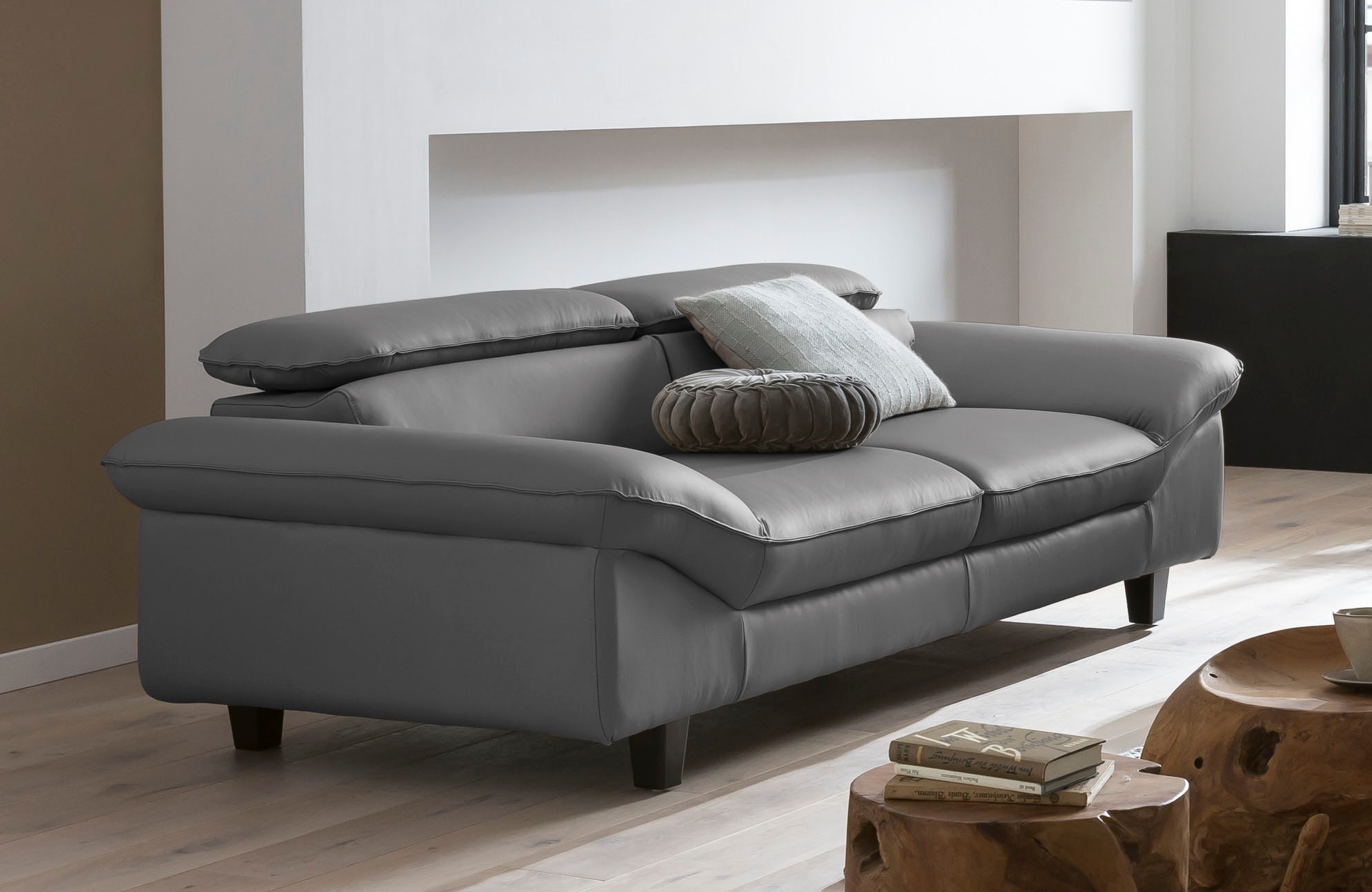 Home affaire 2-Sitzer "Pilot", Big-Sofa mit Kopfteilverstellung günstig online kaufen
