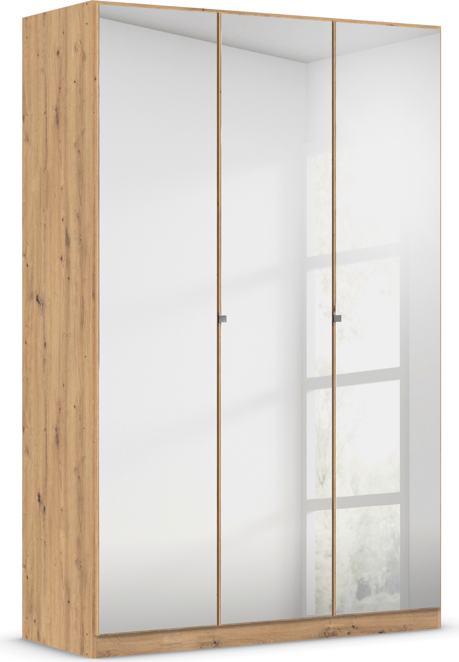 rauch Drehtürenschrank »Reflect«, mit Spiegelfront, inkl. praktischer Inneneinteilung