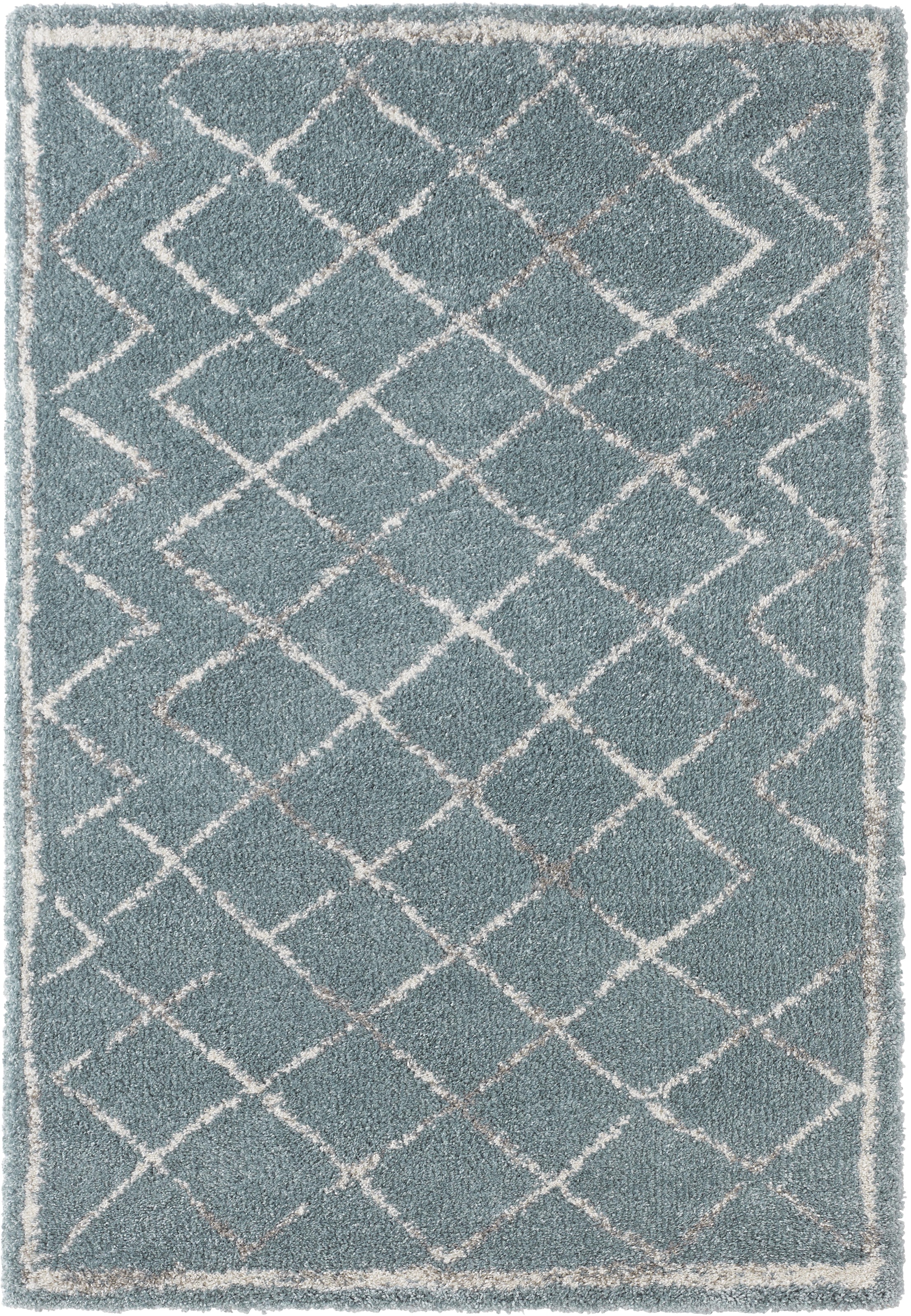 HANSE Home Hochflor-Teppich »Loft«, rechteckig, 35 mm Höhe, Grafisches Design, weicher, dichter Flor, Robust, Pflegeleicht