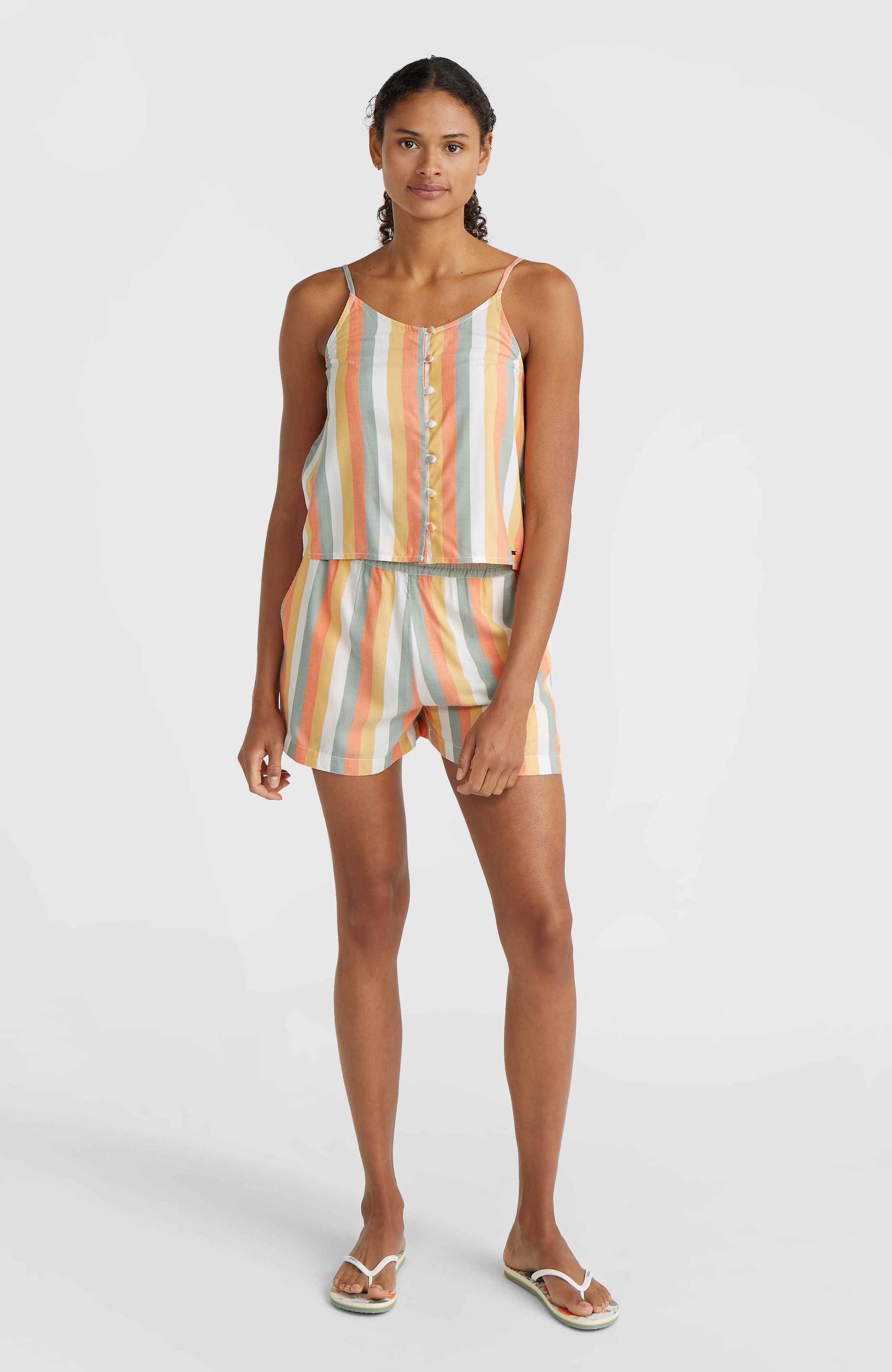 O'Neill Tanktop »TIARE WOVEN TANK TOP«, in gestreifter Optik