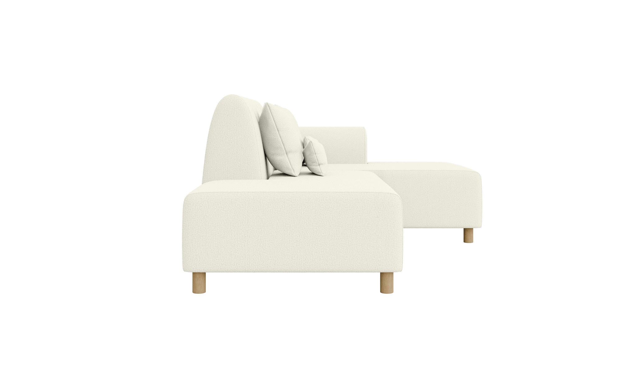 INOSIGN Ecksofa »Suyala«, L-Form mit Hocker