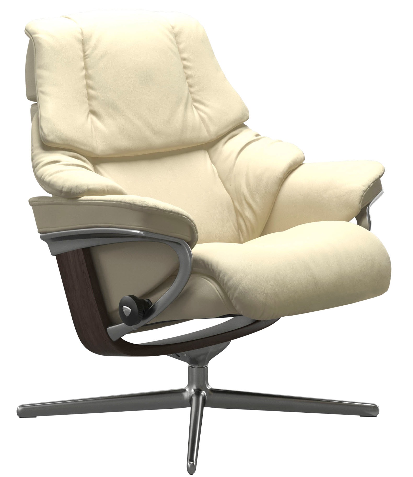 Stressless® Relaxsessel »Reno«, mit Cross Base, Größe S, M & L, Holzakzent Wenge