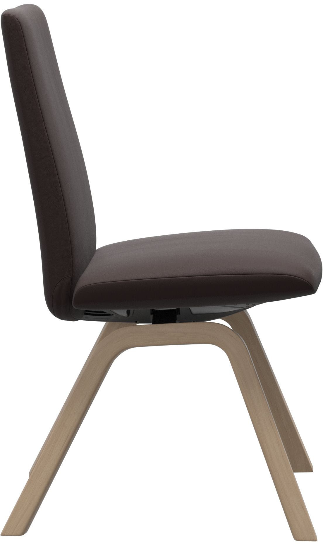 Stressless® Polsterstuhl »Laurel«, Leder PALOMA, Low Back, Größe M, mit schräggestellten Beinen in Eiche natur