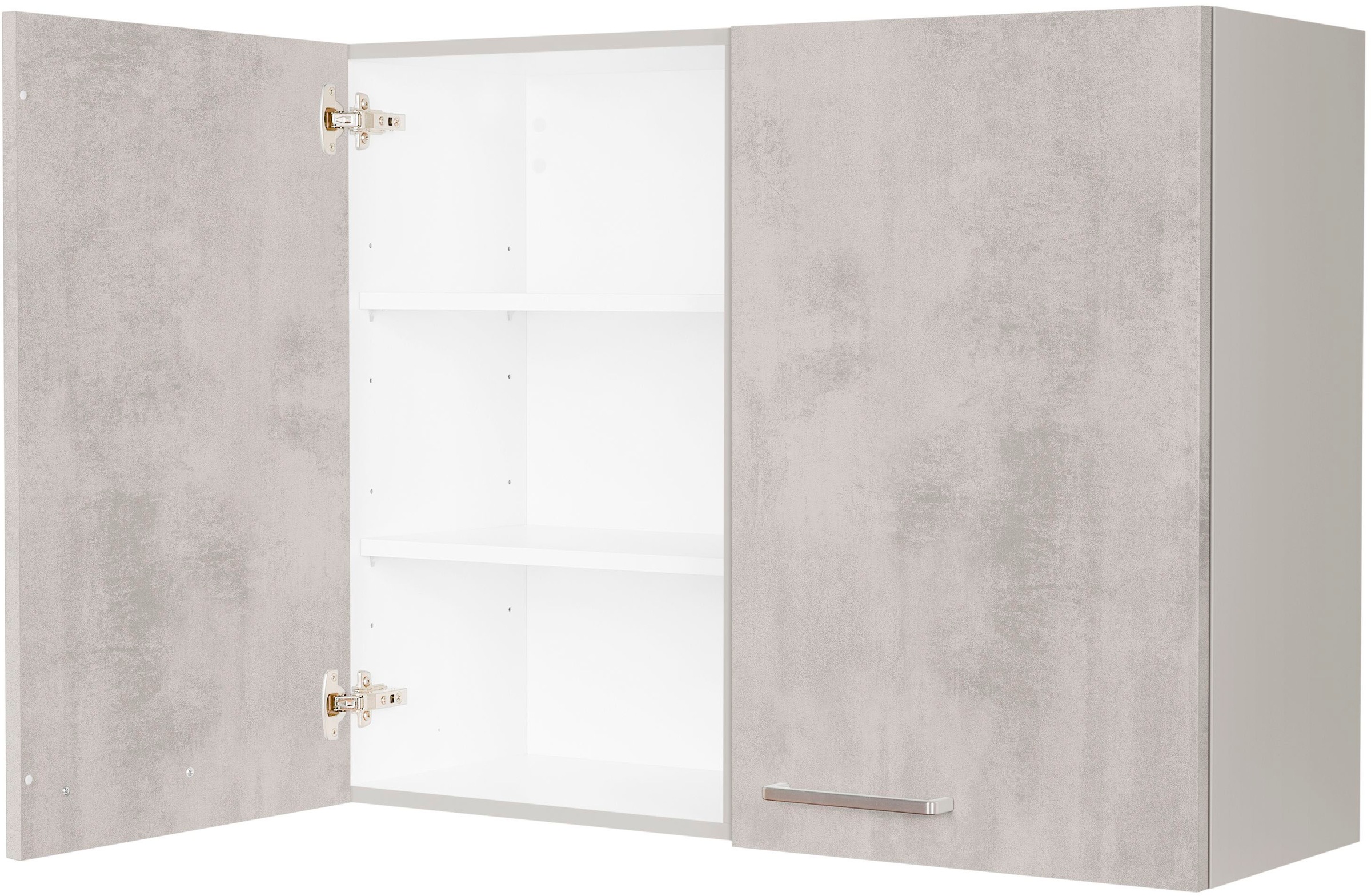 nobilia Hängeschrank ""Riva", vormontiert, mit zwei Einlegeböden," Breite 9 günstig online kaufen