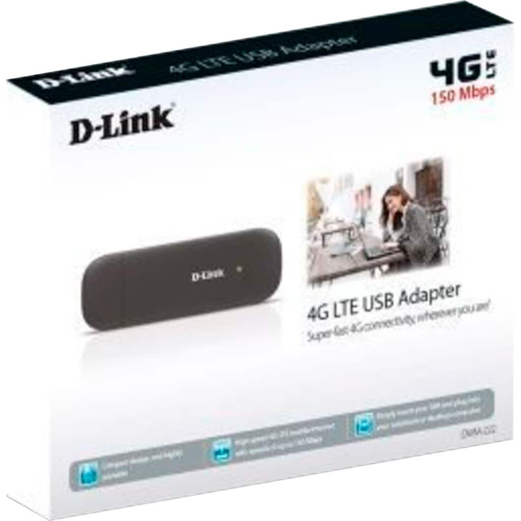 D-Link WLAN-Adapter »DWM-222 4G LTE USB Adapter«, (150 Mbit/s)