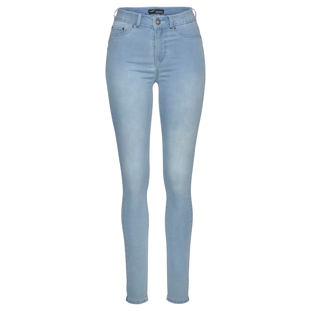 Arizona Skinny-fit-Jeans »Ultra Stretch«, High Waist mit Shapingnähten