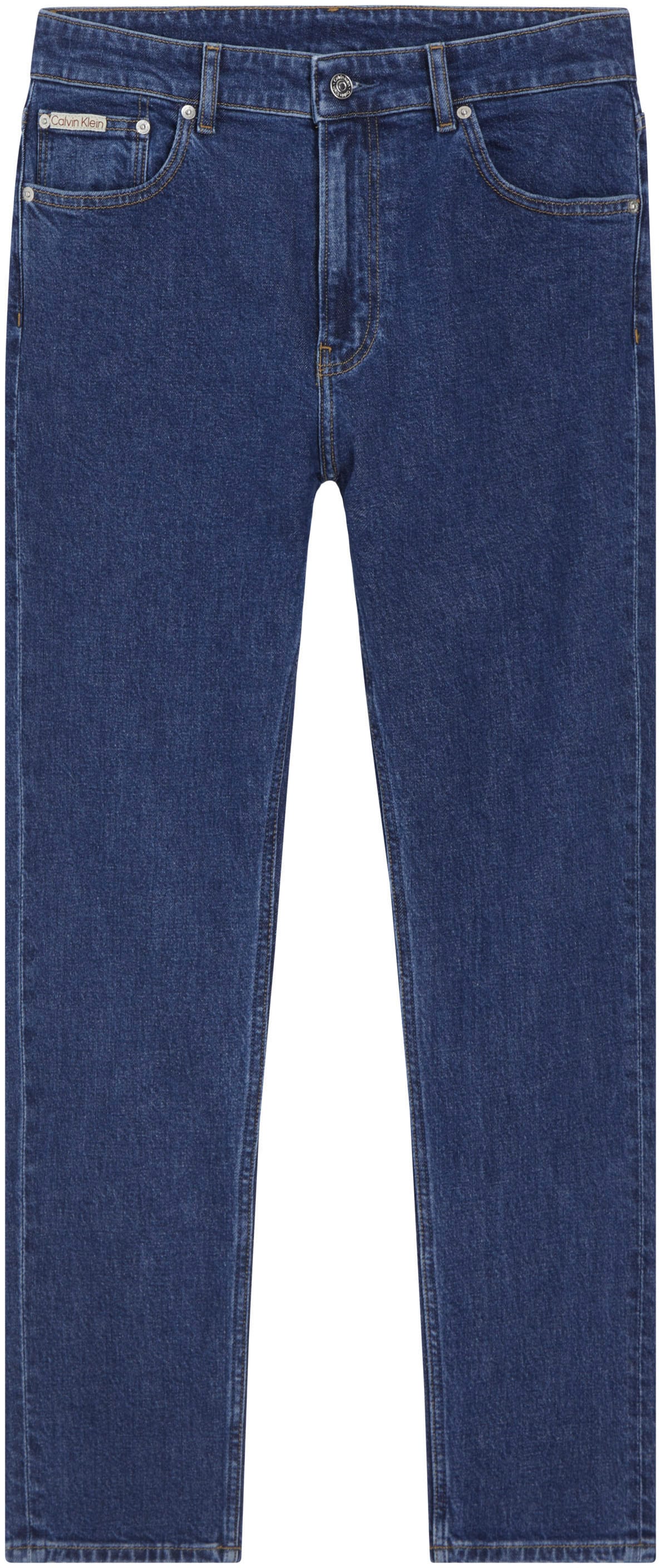Calvin Klein Jeans Straight-Jeans »DAD JEANS«, Logodruck, Coinpocket