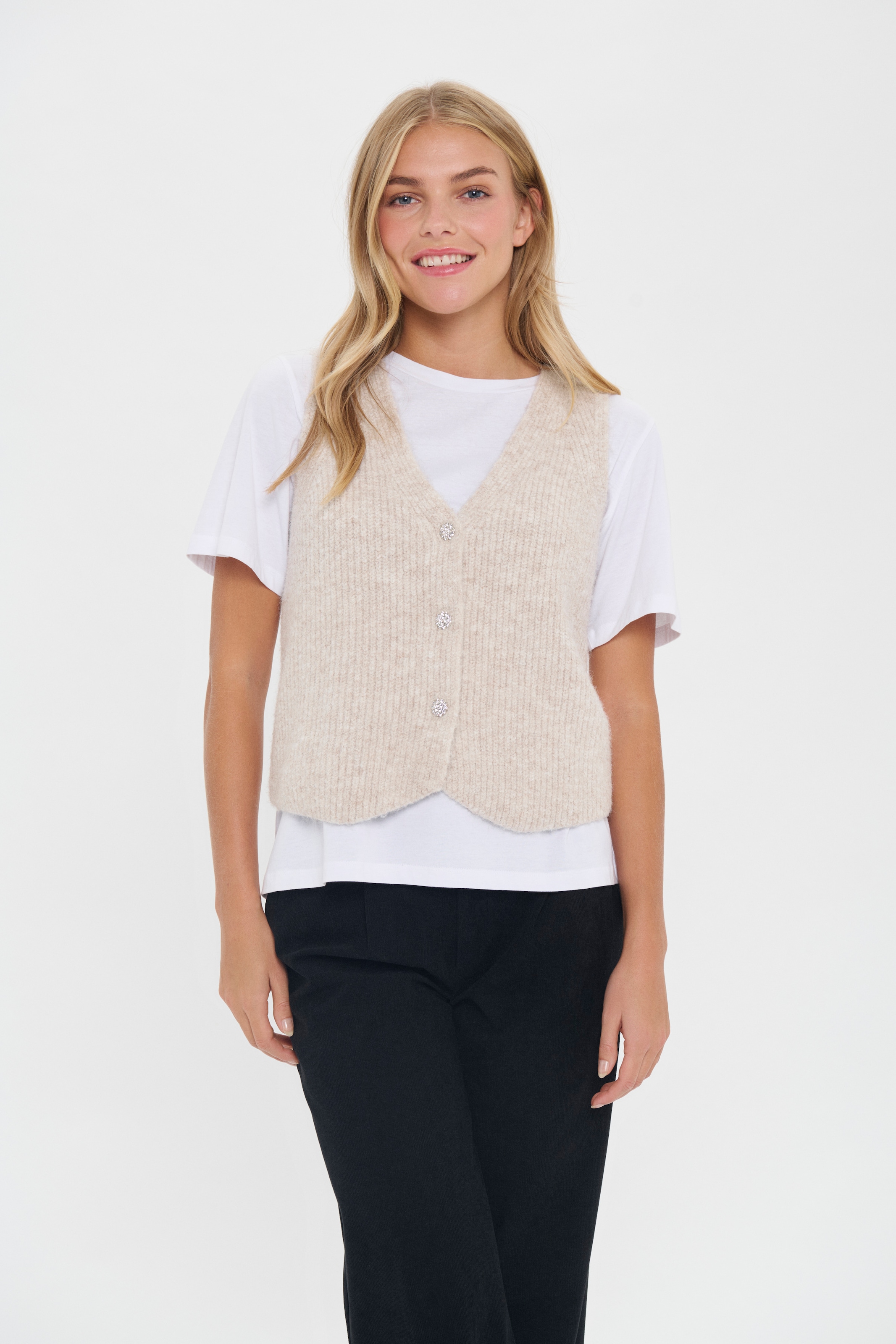 Saint Tropez Strickweste »XenyaSZ Vest«
