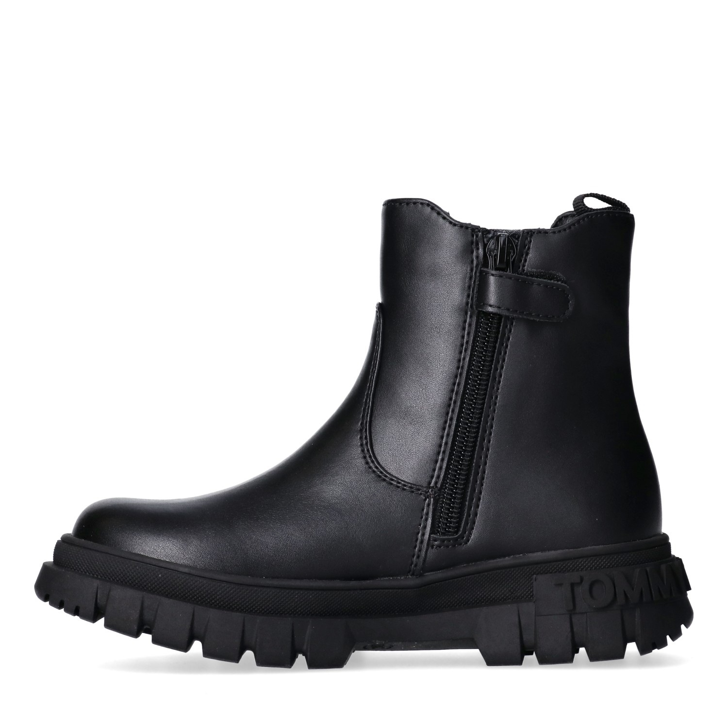 Tommy Hilfiger Chelseaboots, Chunky Boots mit Innenreißverschluss