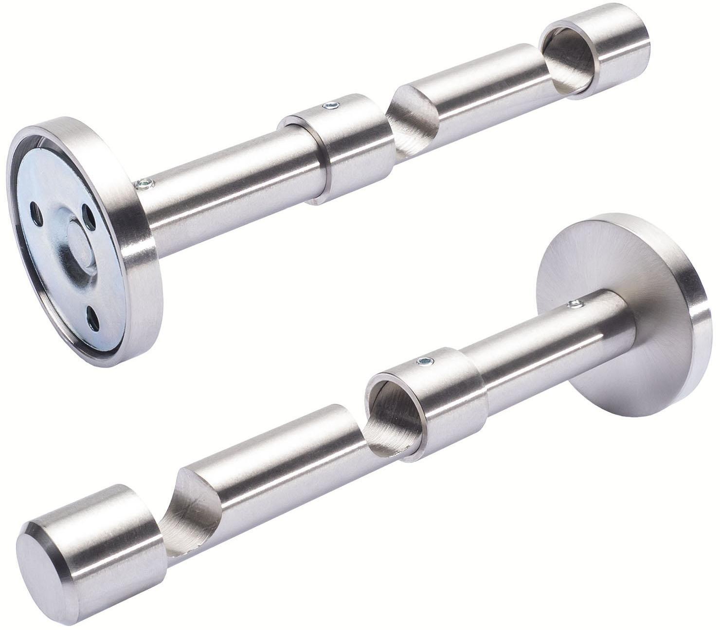 Liedeco Gardinenstange »Stil Viborg«, 2 läufig-läufig, Fixmaß, 2-läufig im Fixmaß Ø 16 mm