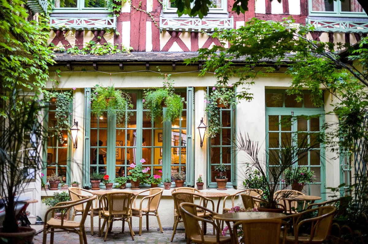 Papermoon Fototapete »Cafe«