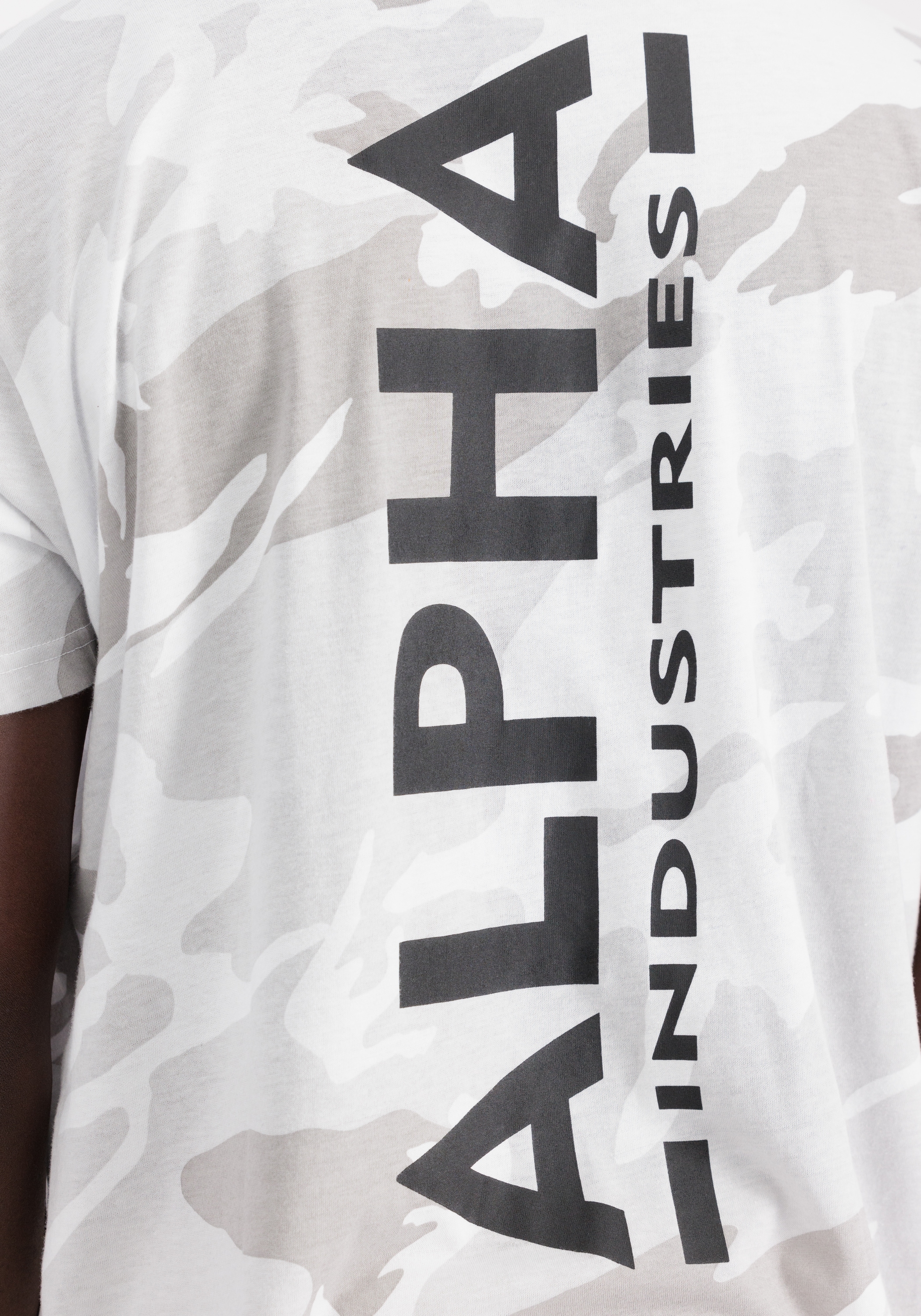Alpha Industries T-Shirt »Alpha Industries Men - T-Shirts Backprint T Camo«
