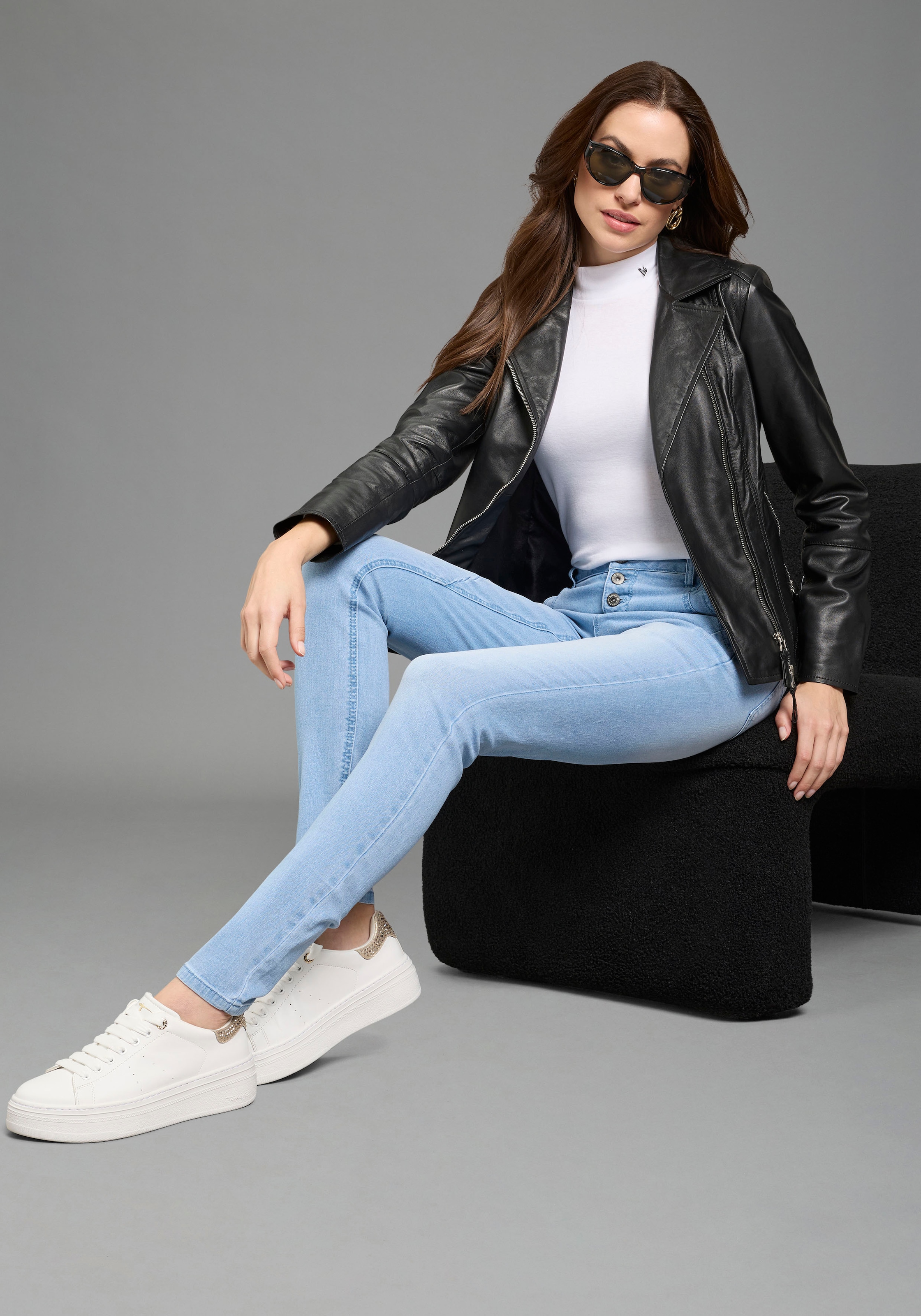 Bruno Banani Rollkragenshirt 2er-Pack,  perfektes Basic mit Rollkragen