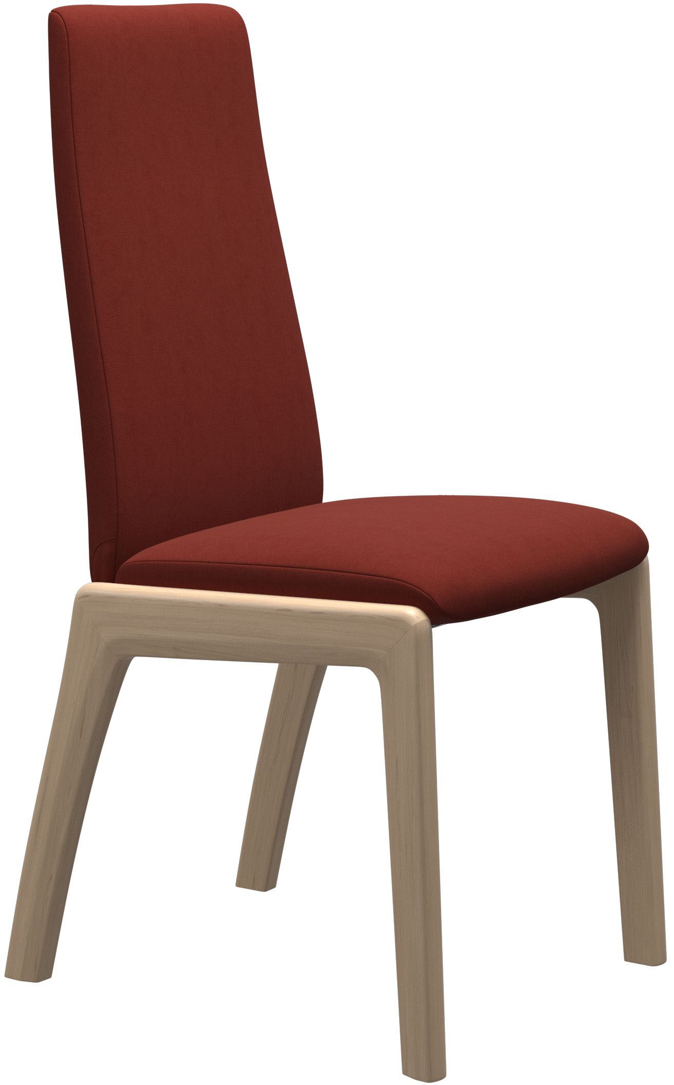 Stressless® Polsterstuhl »Laurel«, Microfaser DINAMICA, High Back, Größe M, mit abgerundeten Beinen in Eiche natur