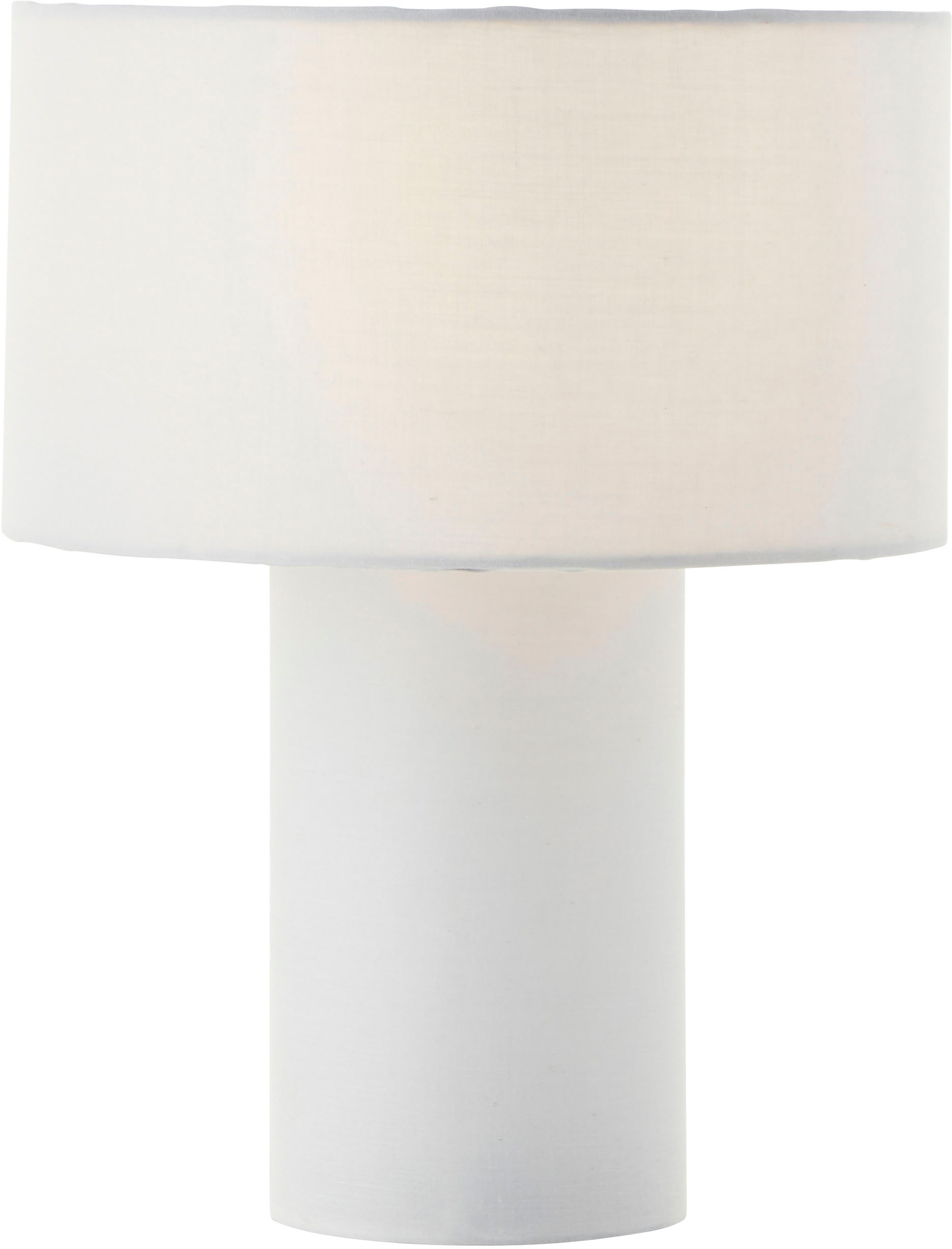 Lüttenhütt Tischleuchte »Alrik - Lampe mit Stoffschirm«, 1 flammig, Höhe 30 günstig online kaufen