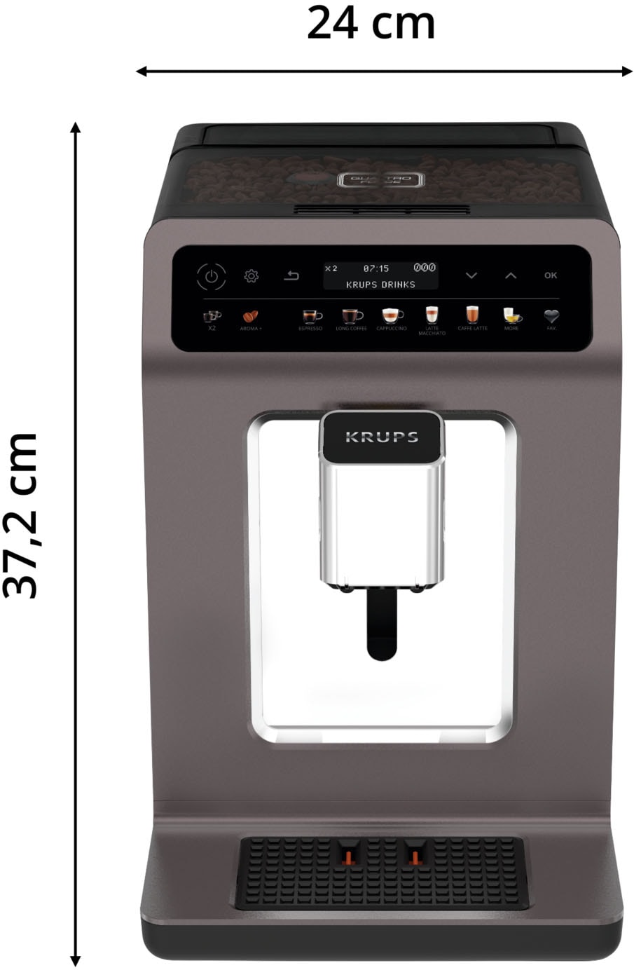 Krups Kaffeevollautomat »EA895N Evidence One«