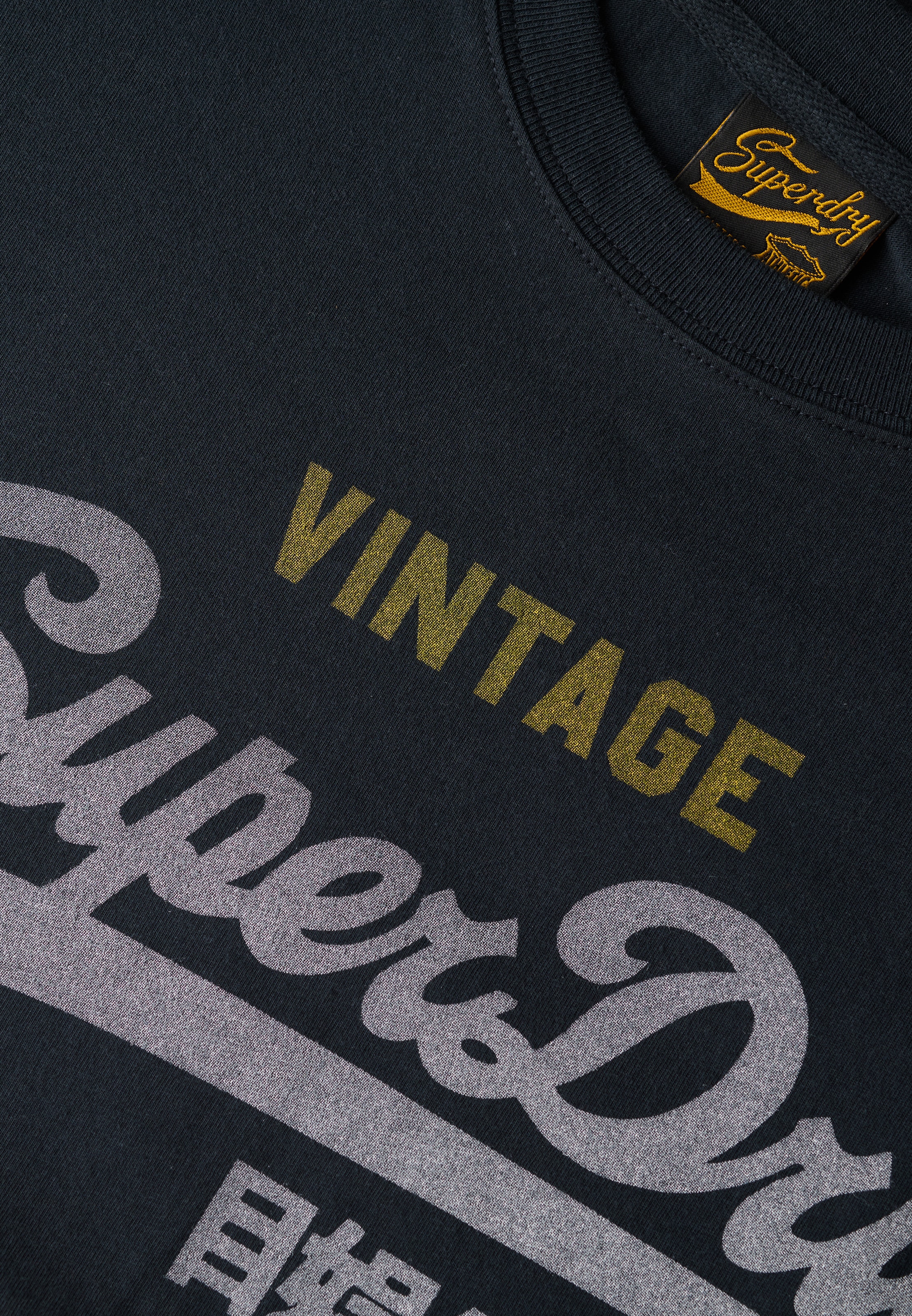 Superdry Rundhalsshirt »VL HERITAGE RELAXED TEE«